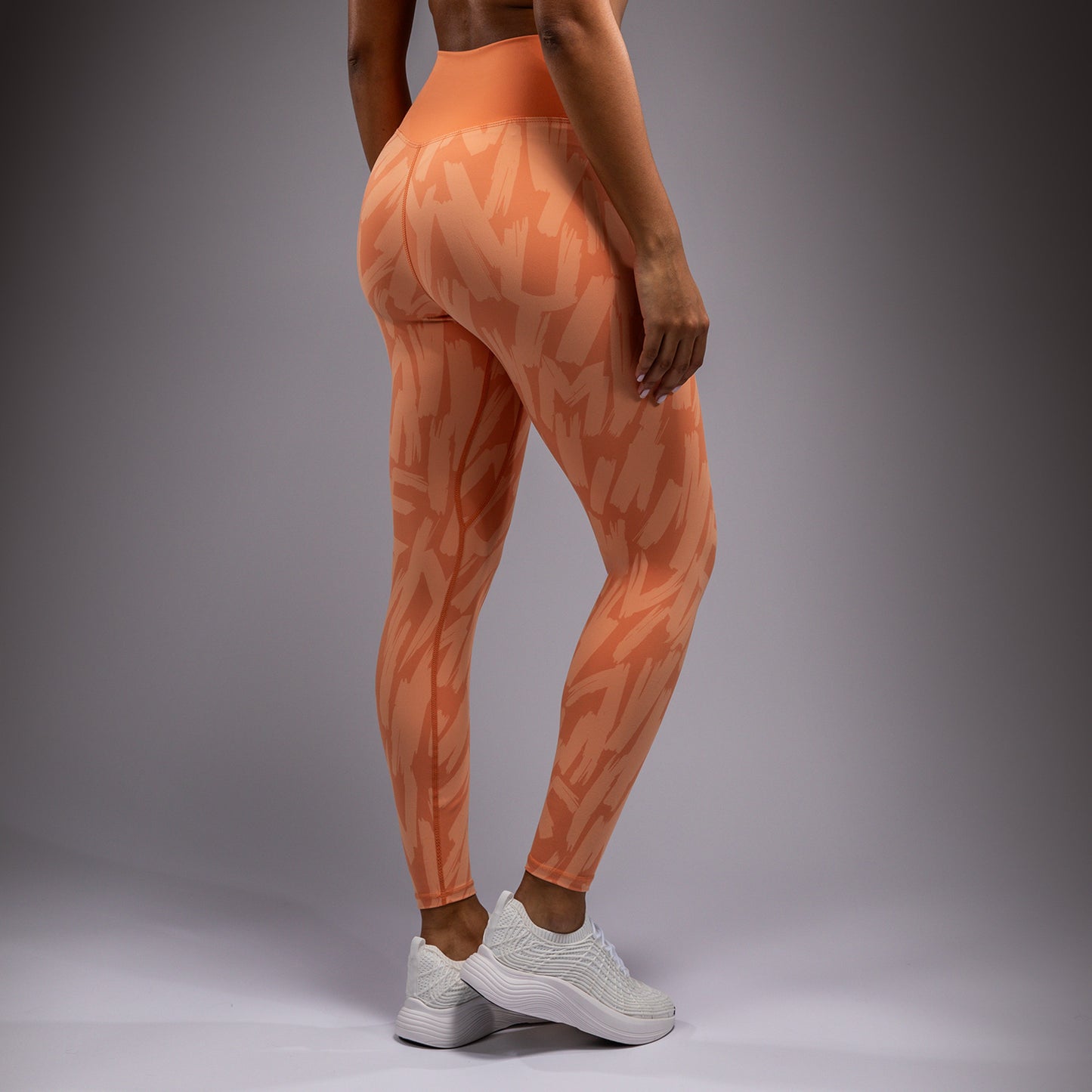 Venum Graffiti Leggings voor Vrouwen - Volledige Lengte - Fluweel Abrikoos