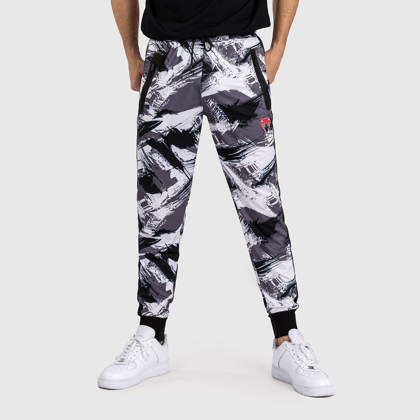 Venum Electron 3.0 Joggingbroek - Rood/Grijs