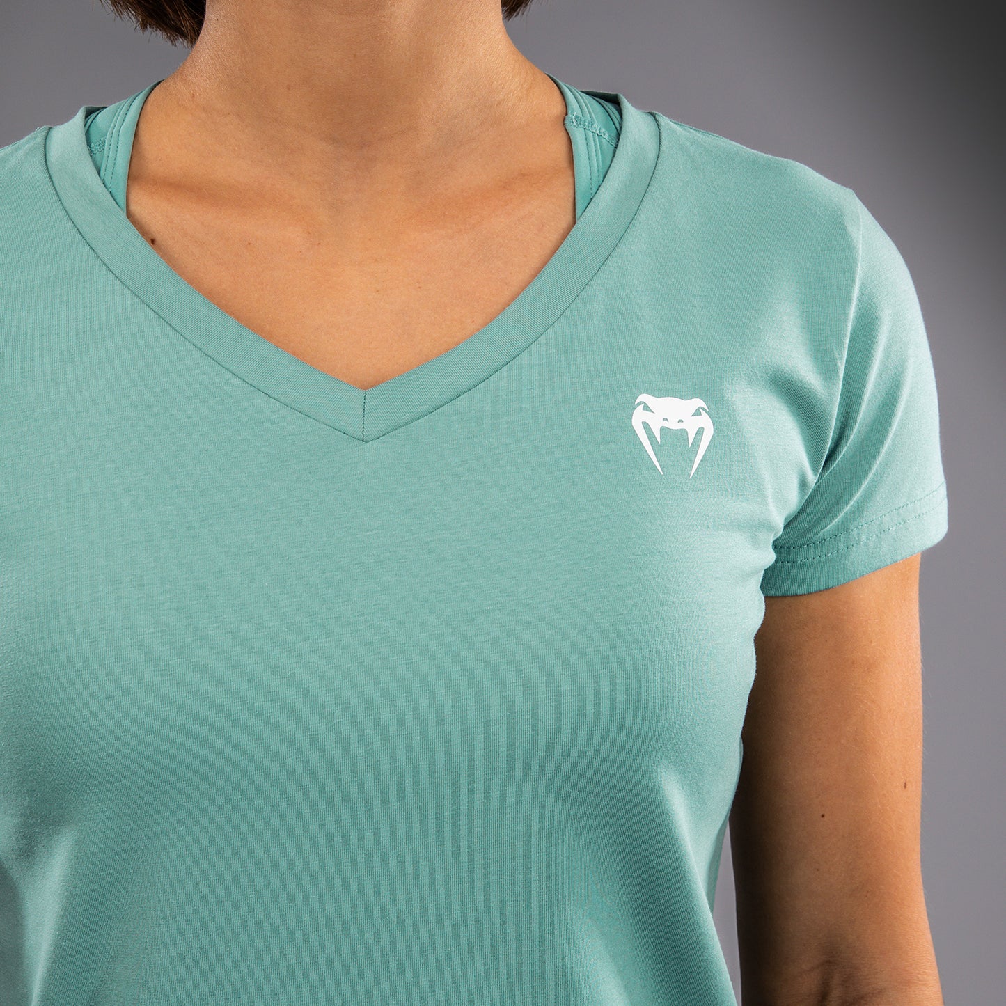 Venum Essential T-Shirt Dames - Aqua Groen