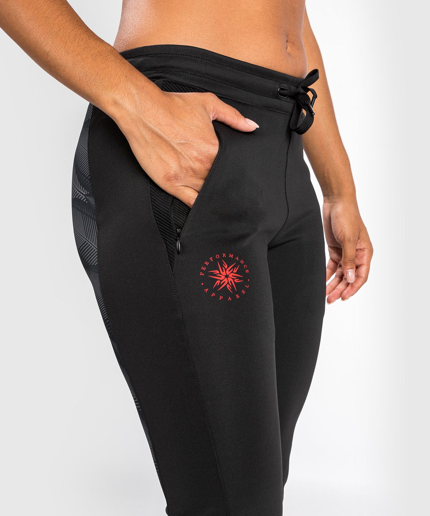Venum Phantom joggingbroek - Voor vrouwen - zwart/rood