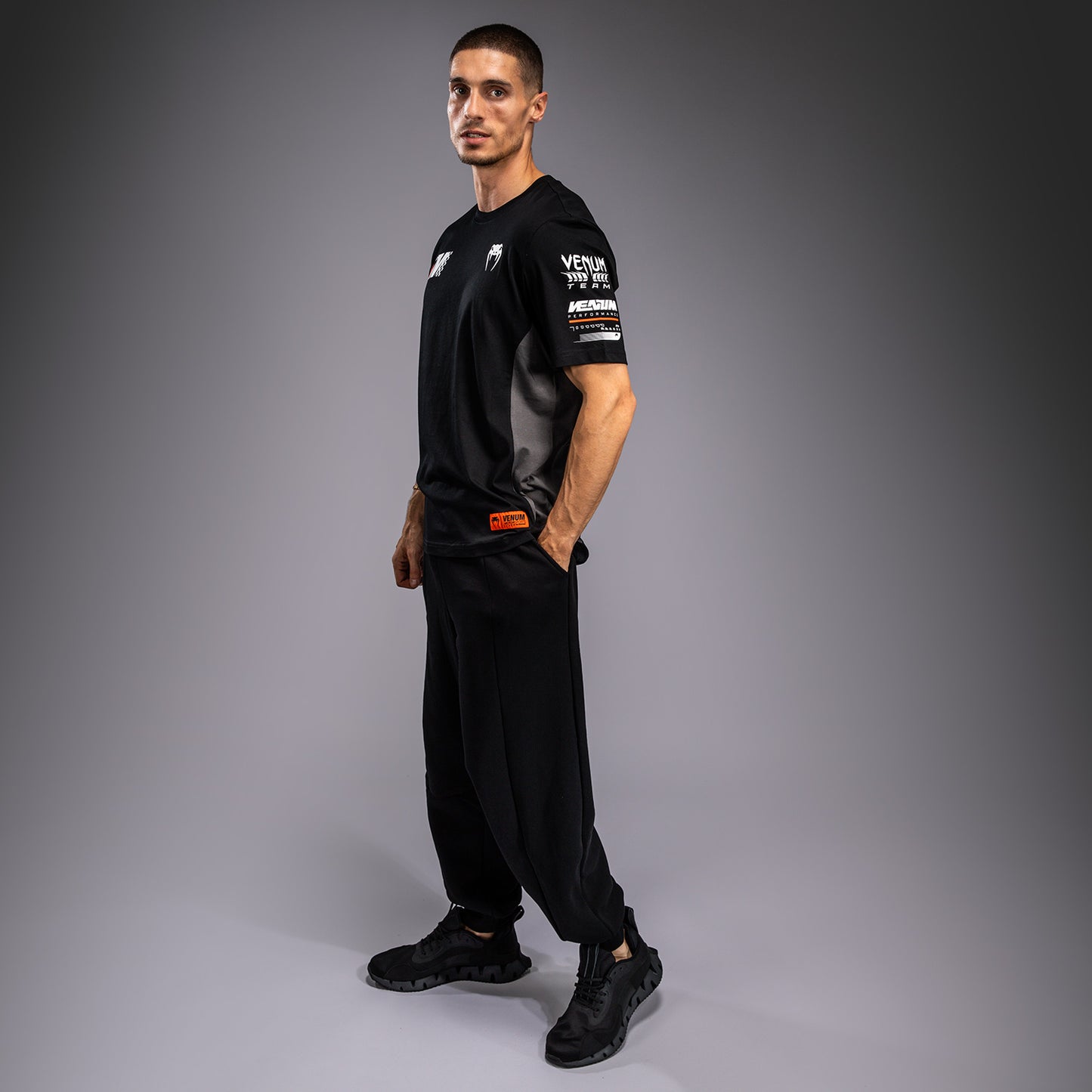Venum Motorsport T-Shirt - Diep Zwart