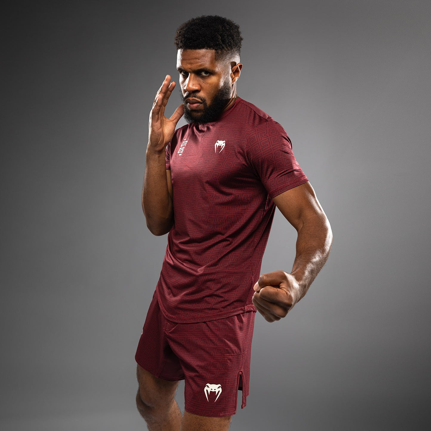 Venum x Ares Heren Dry-Tech Shirt - Bordeaux