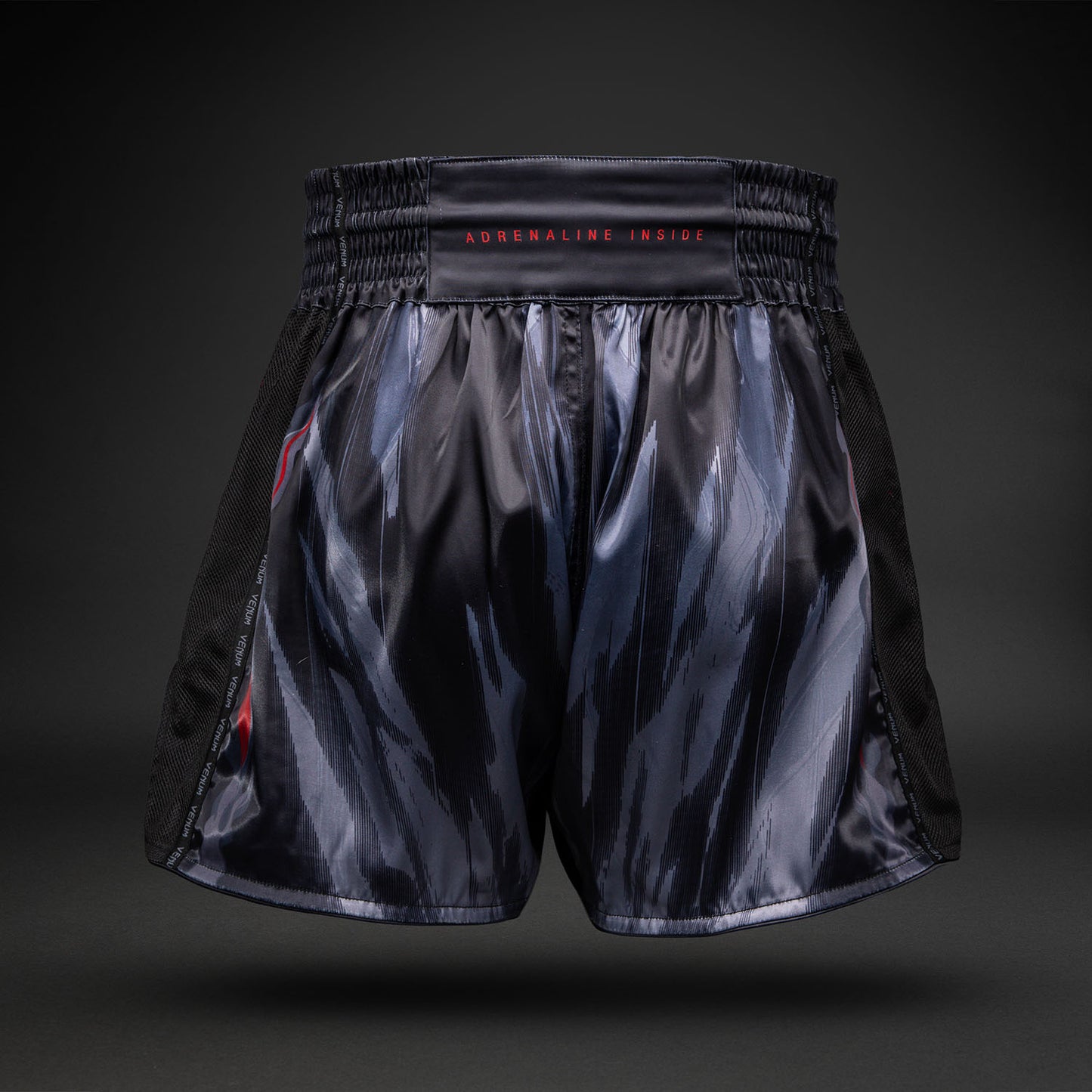 Venum Demon Muay Thai-short - Zwart/Grijs