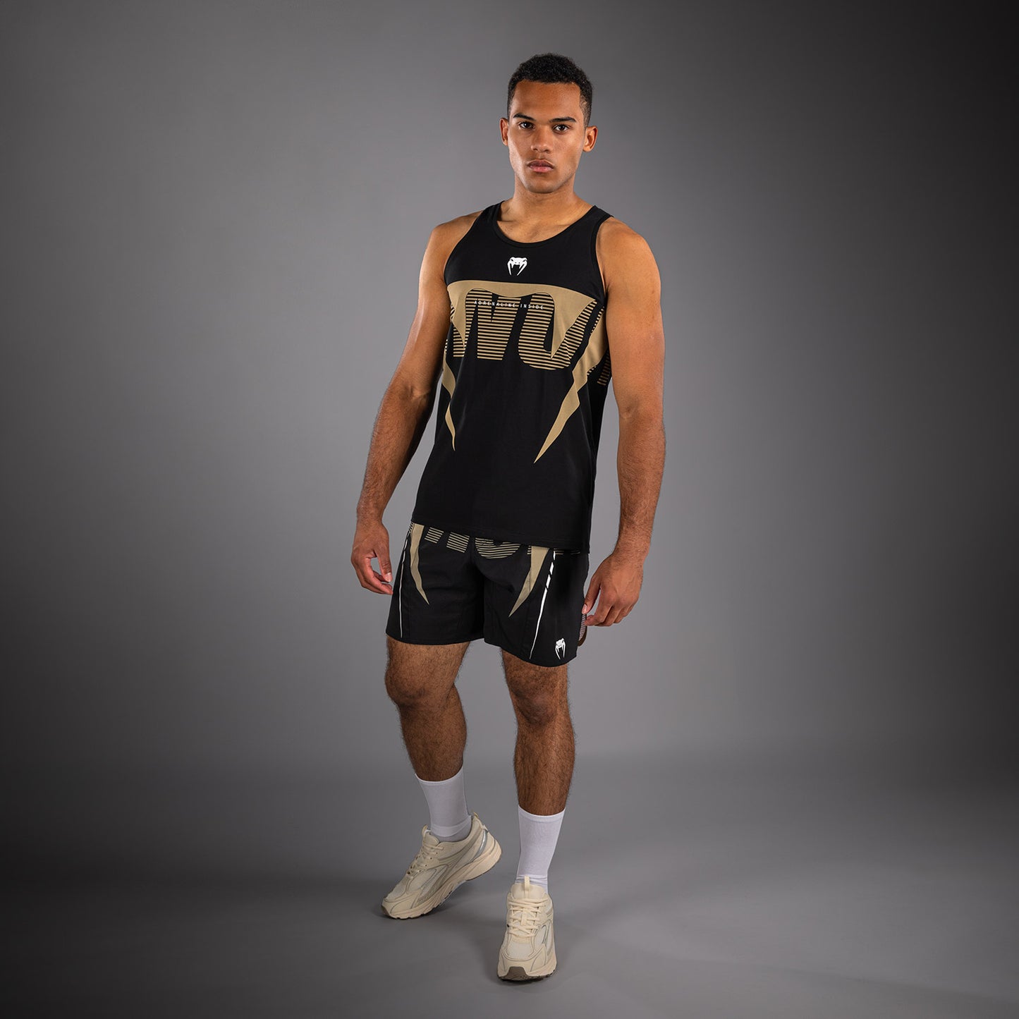 Venum Adrenaline Tanktop – Zwart/Zand
