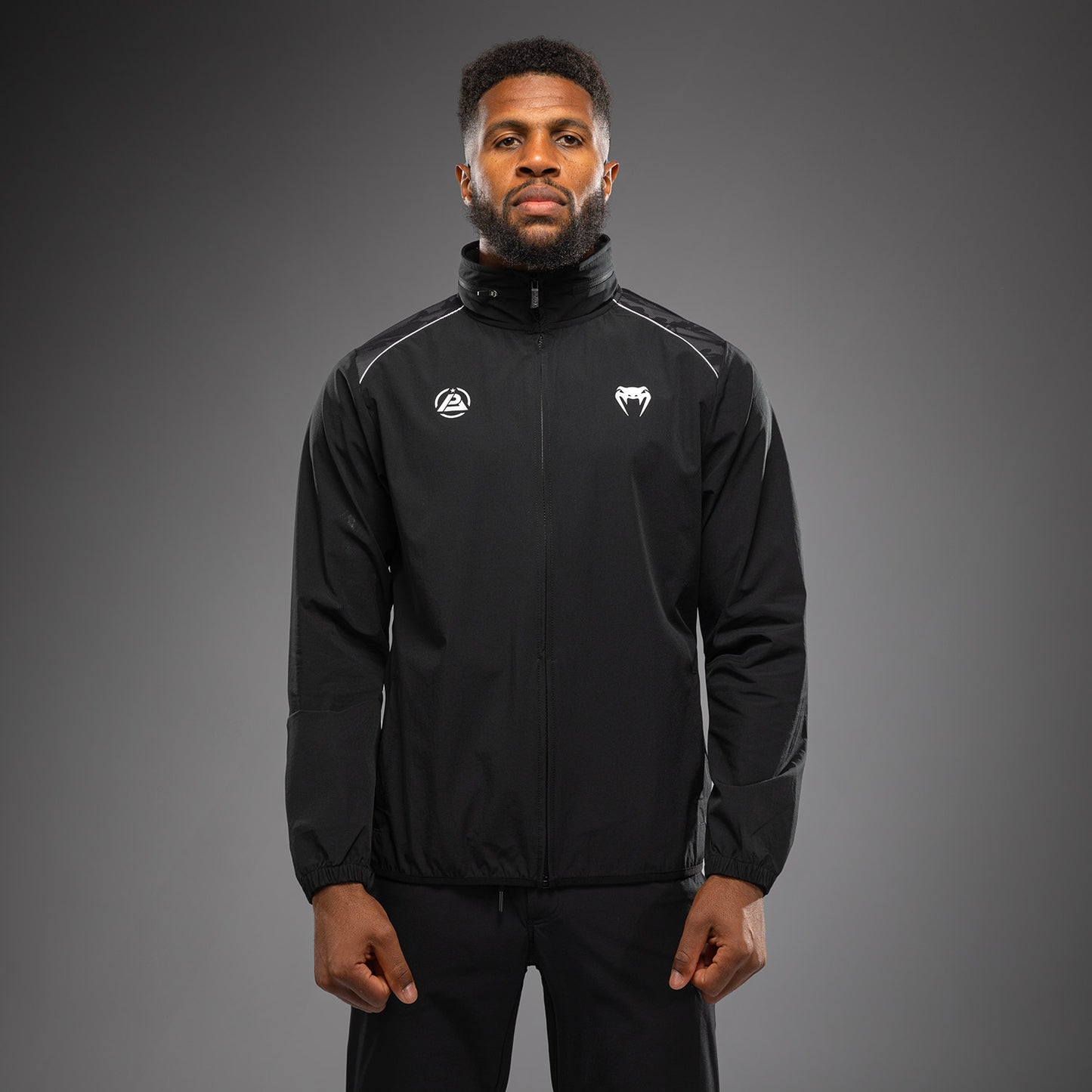 Venum x Polaris Track Jacket - Zwart/Stormgrijs