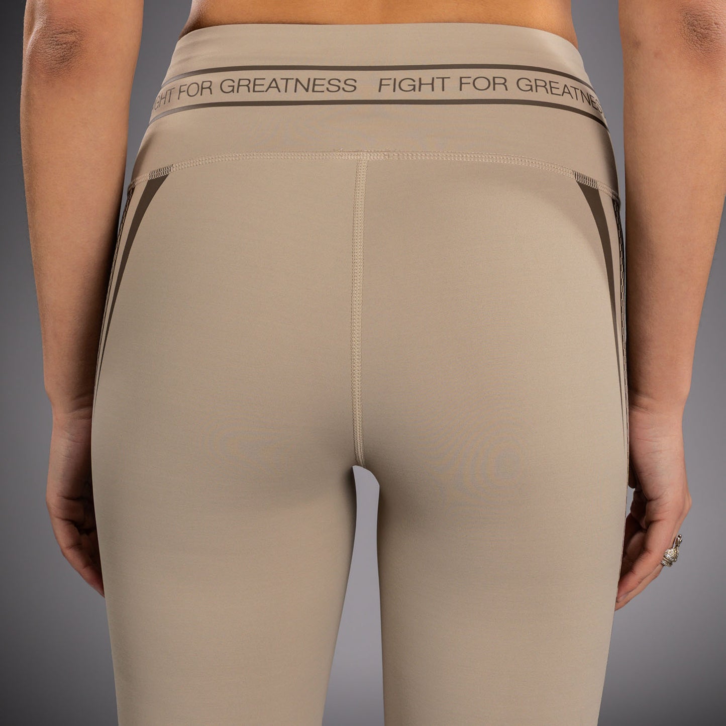 Venum UFC Unity by Venum Authentic Fight Week Dames Technische Compressiebroek - Zand
