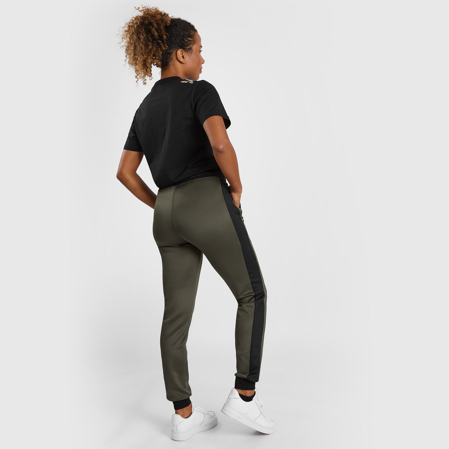 UFC Adrenaline by Venum Fight Week Performance Joggingbroek voor Dames - Khaki/Brons