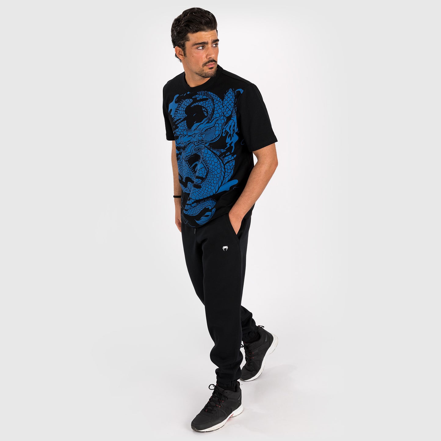 Venum Dragon's Flight Heren T-shirt - Middernachtblauw