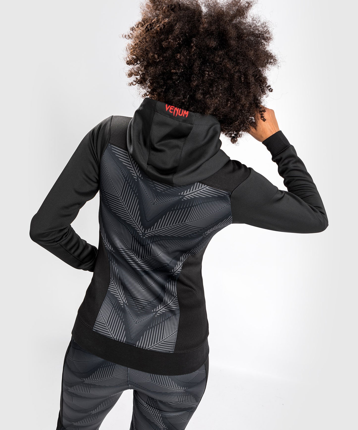 Venum Phantom sweatshirt met capuchon - Voor vrouwen - zwart/rood