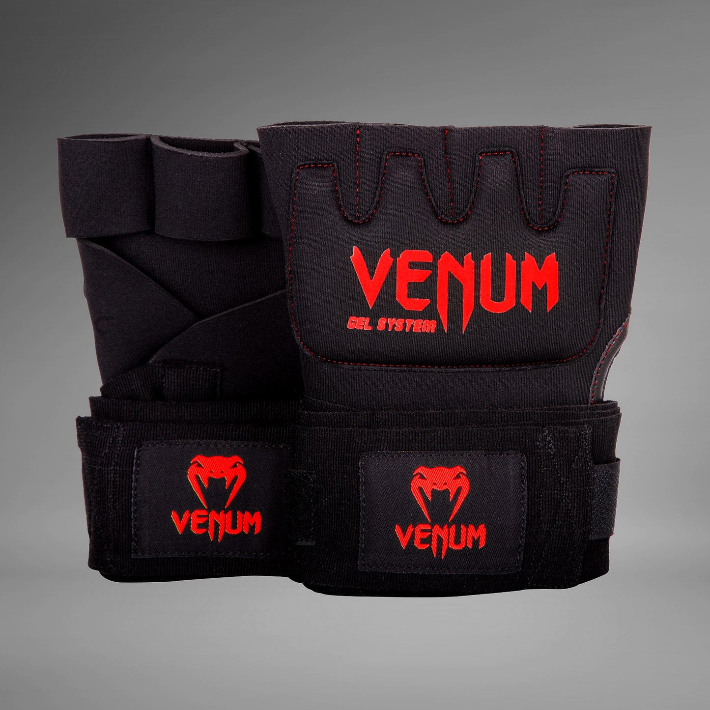 Venum Gel Kontact Binnenhandschoenen - Zwart/Rood