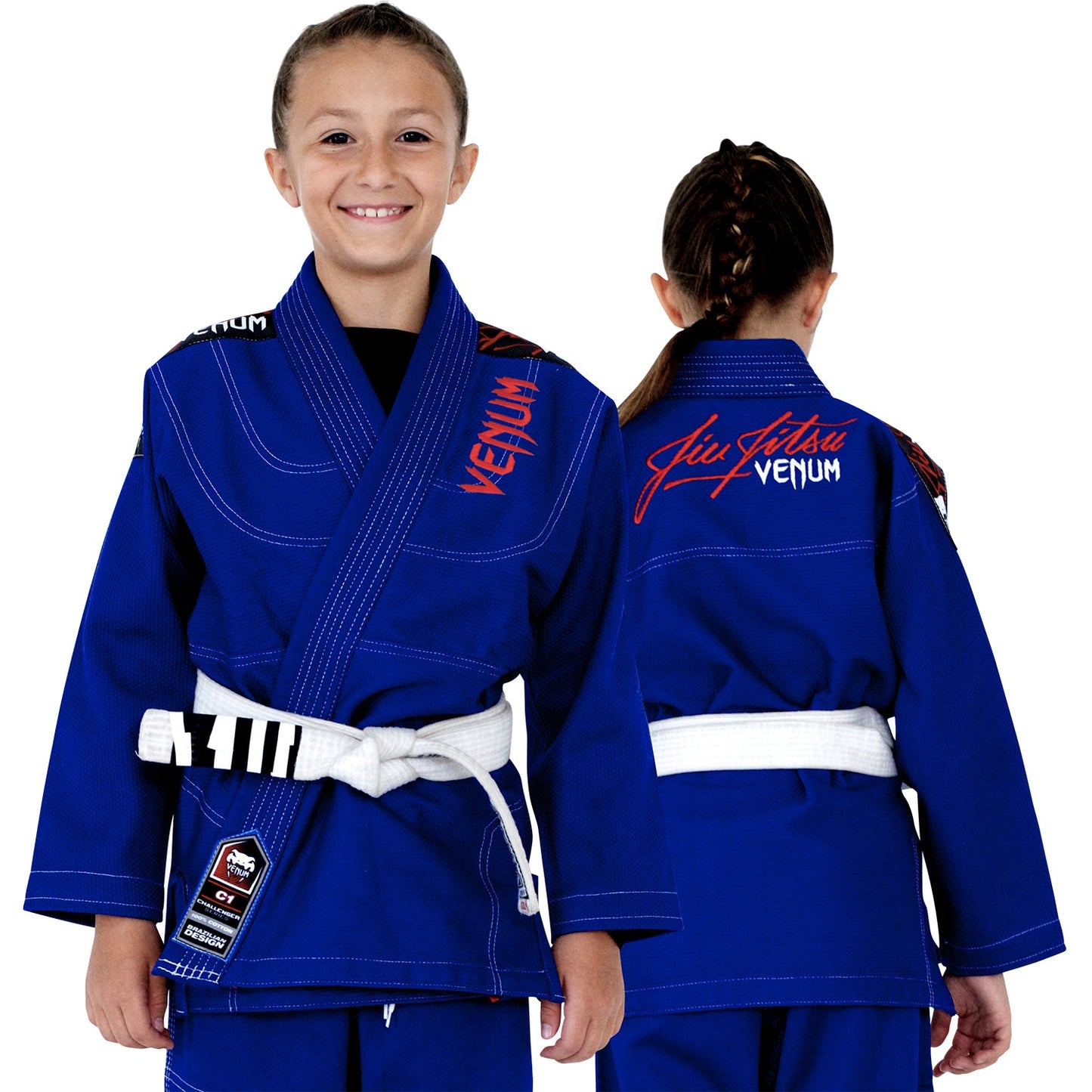 Venum Challenger 2.0 Kinder BJJ Gi - Koningsblauw