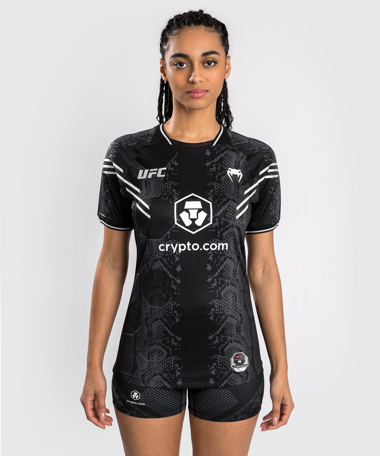 UFC Adrenaline by Venum Authentic Fight Night Damestrui Gepersonaliseerd - Nero