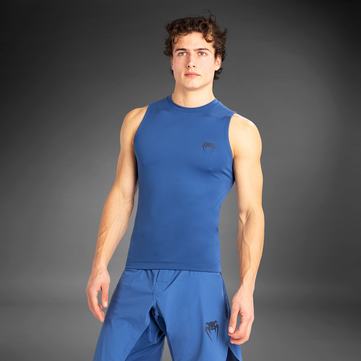 Venum Contender Heren mouwloze beschermer - Blauw