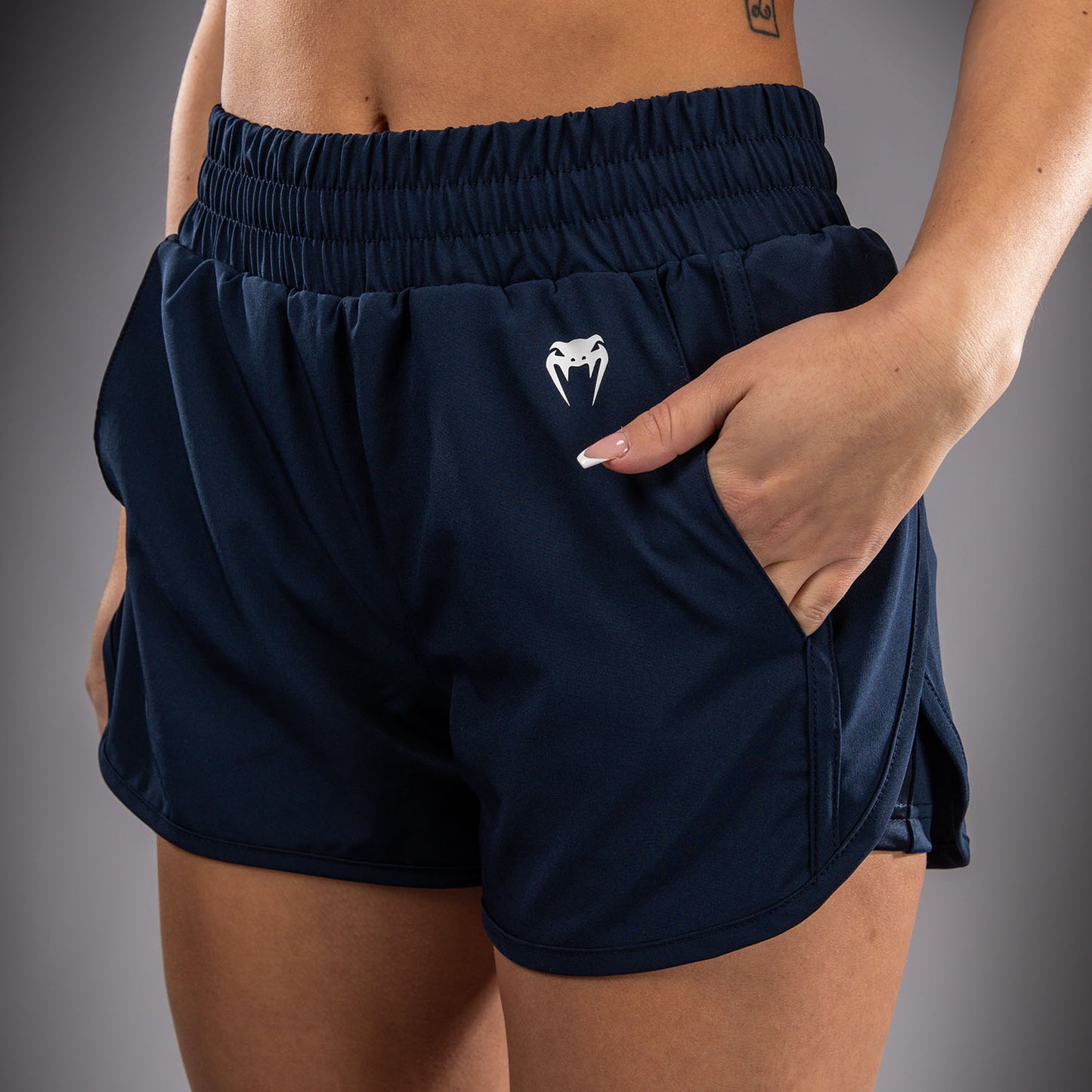 Venum Sculpt Shape Trainingsshorts voor dames - Marineblauw