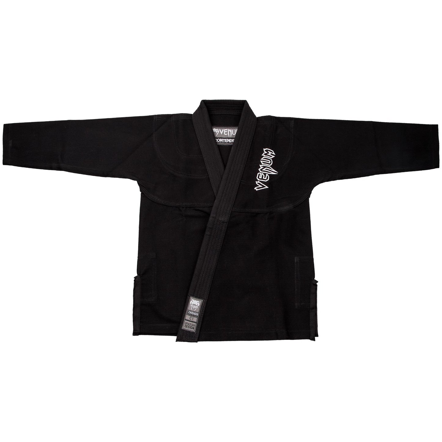Venum Contender Kids BJJ Gi (Inclusief gratis witte band) - Zwart