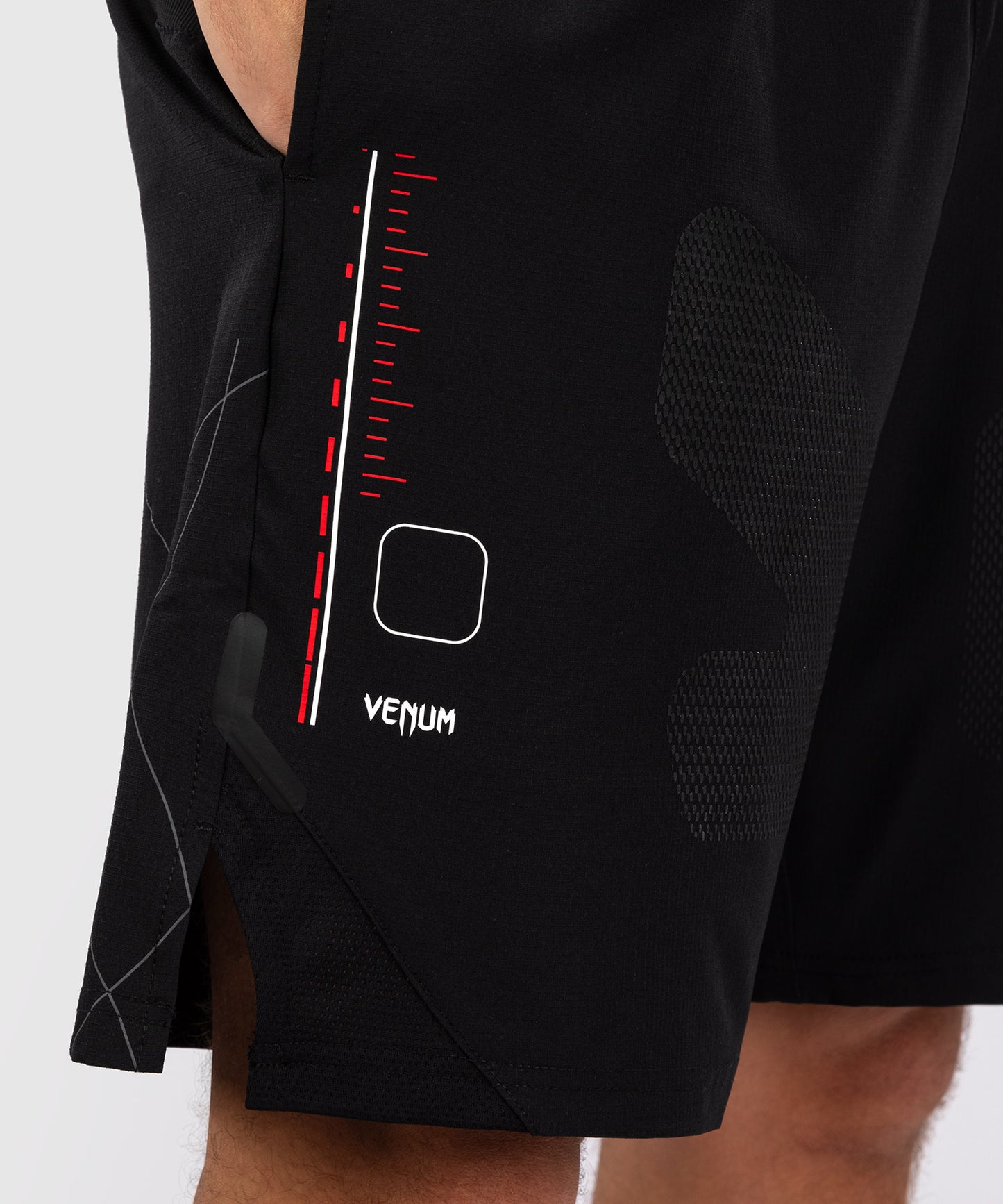 Venum Tactical XT  Trainingsshort heren - Zwart/Vuurrood