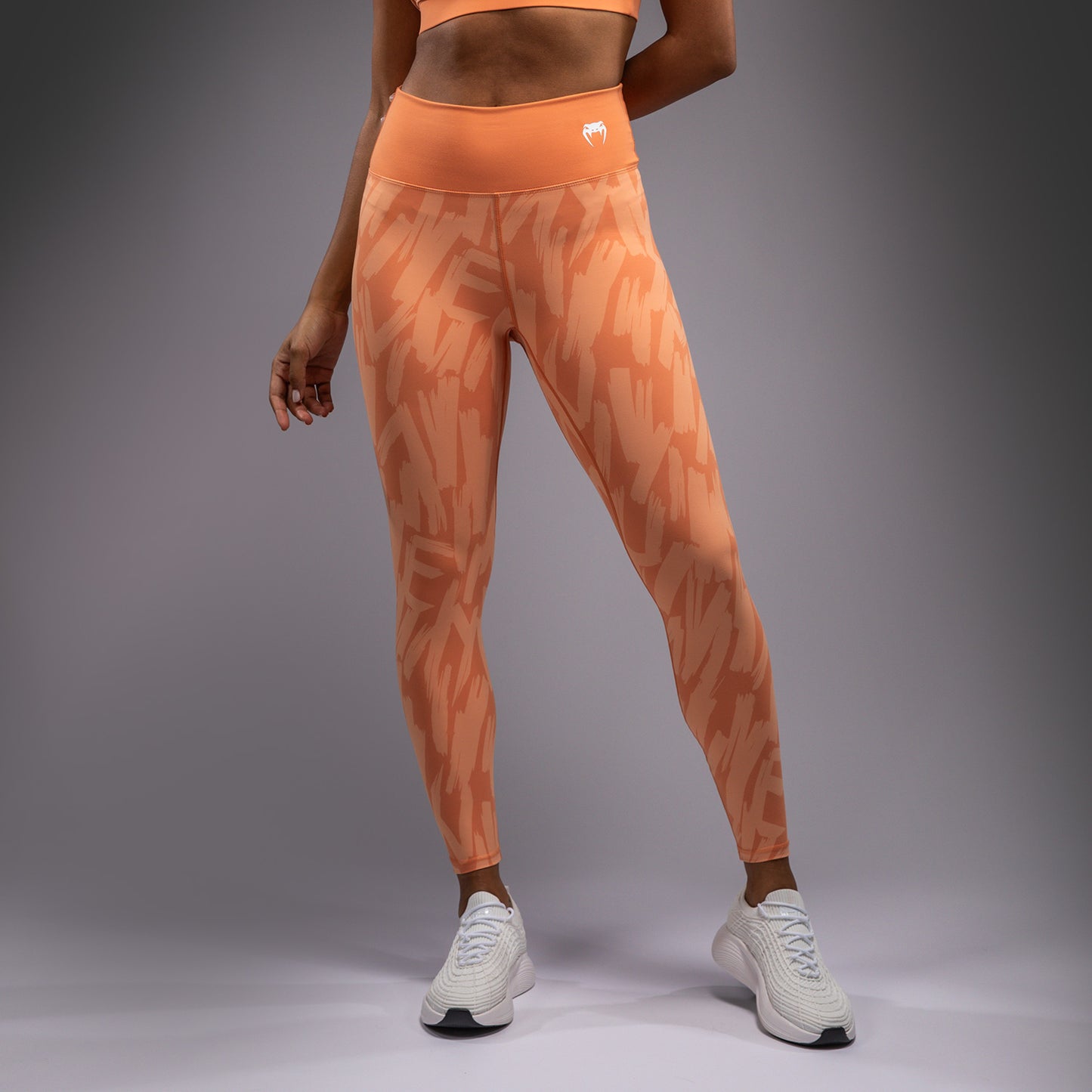 Venum Graffiti Leggings voor Vrouwen - Volledige Lengte - Fluweel Abrikoos