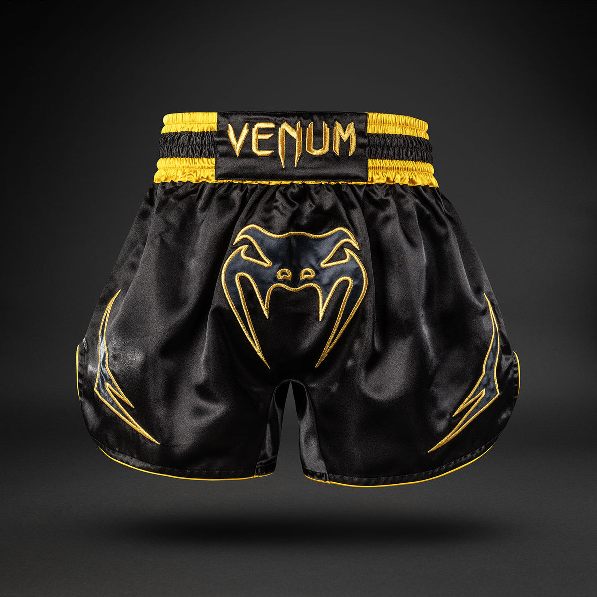 Venum Bangkok Fury Muay Thai-short - Zwart/Goud
