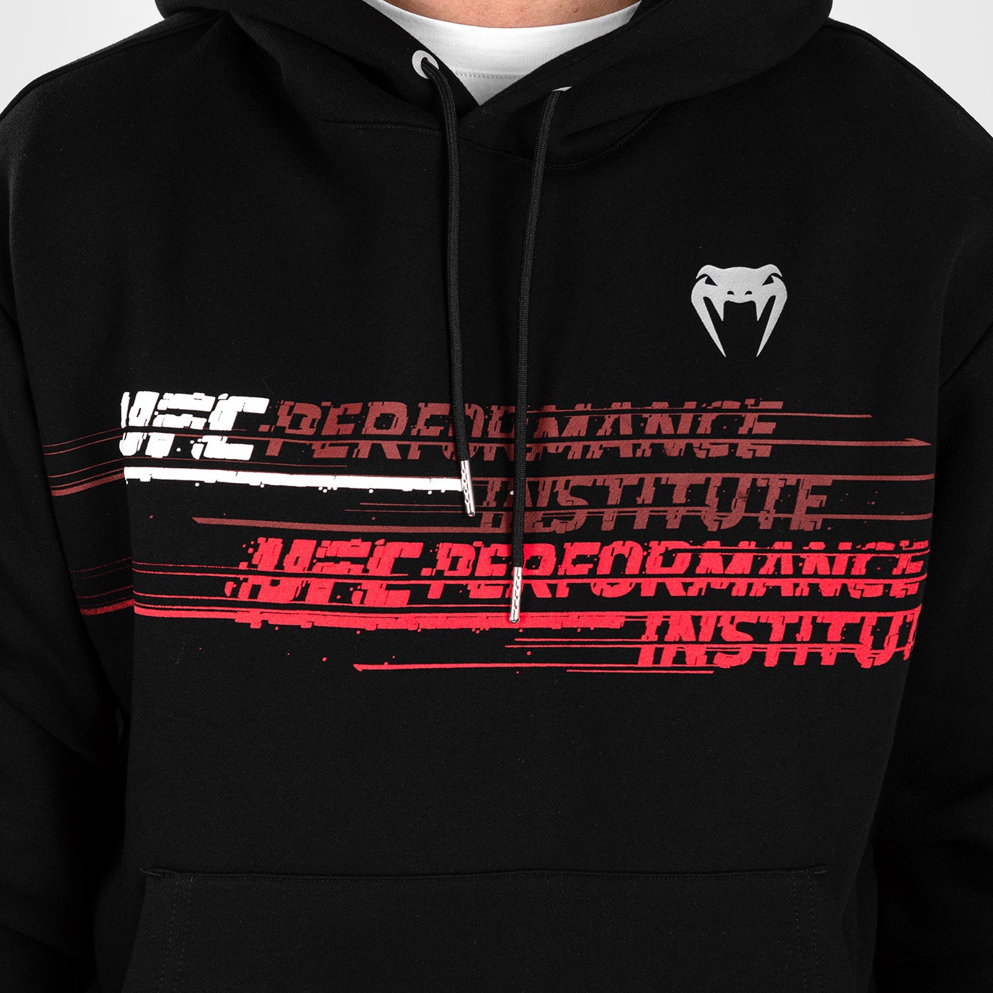UFC Venum Performance Institute 2.0 Hoodie voor Mannen - Zwart/Rood
