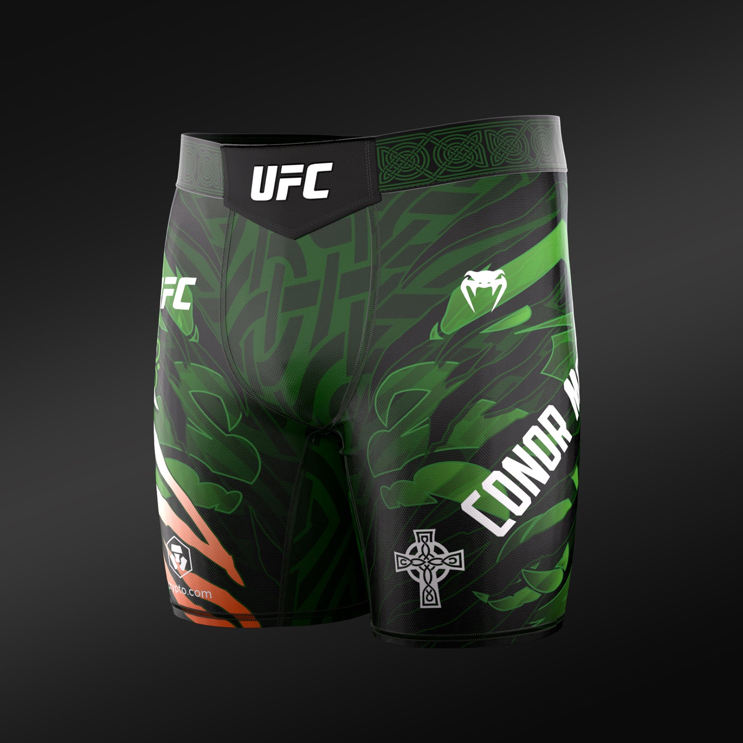 UFC Unrivaled by Venum Conor McGregor Vale Tudo-short voor heren - Groen