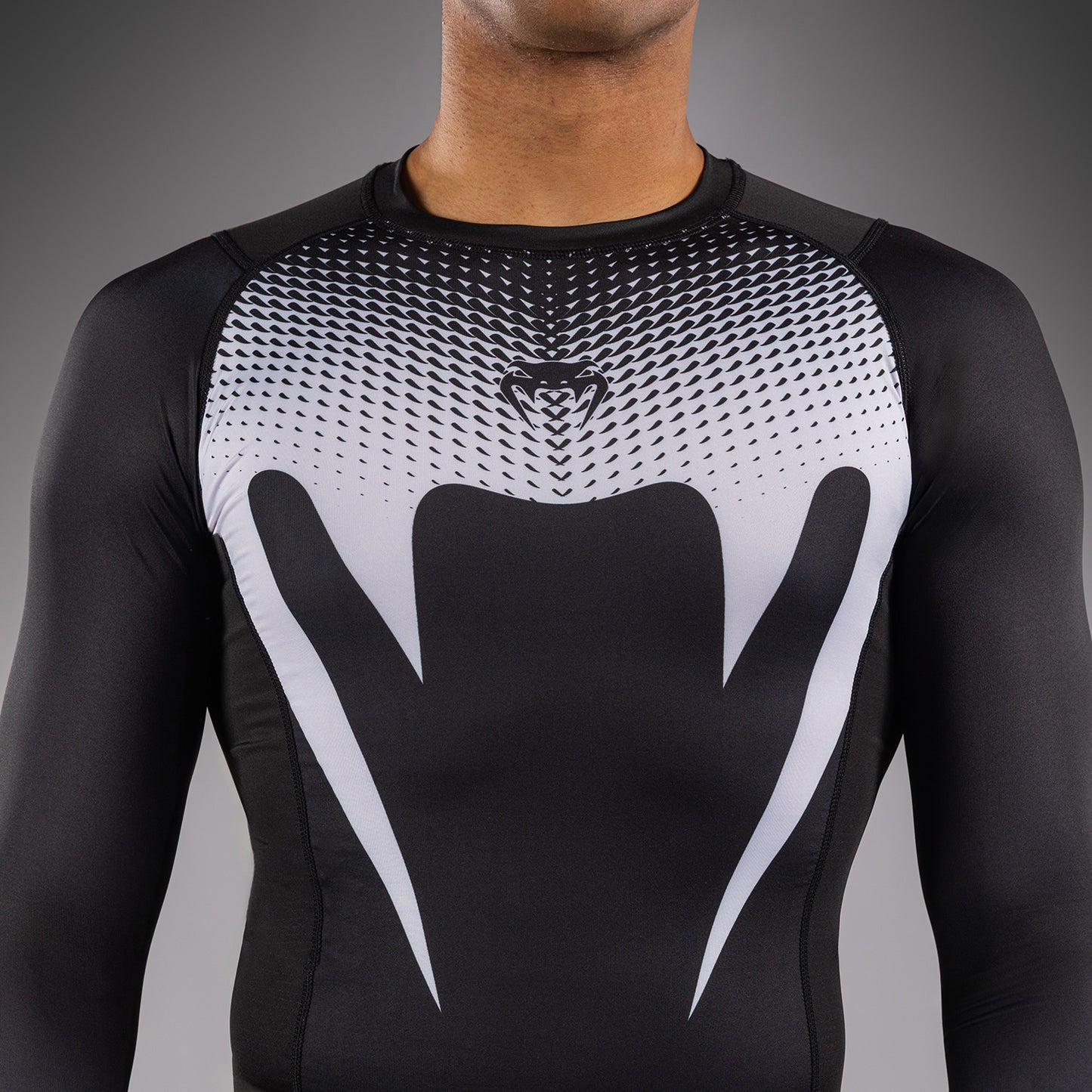 Venum No Gi Rashguards - Zwart/Wit