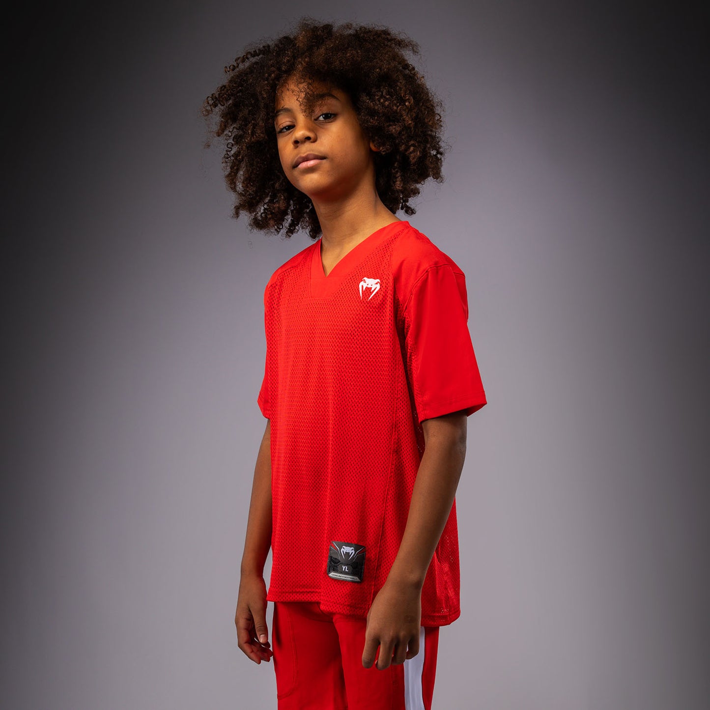 Venum Elite Football Voetbalshirt met korte mouwen voor kinderen - Rood
