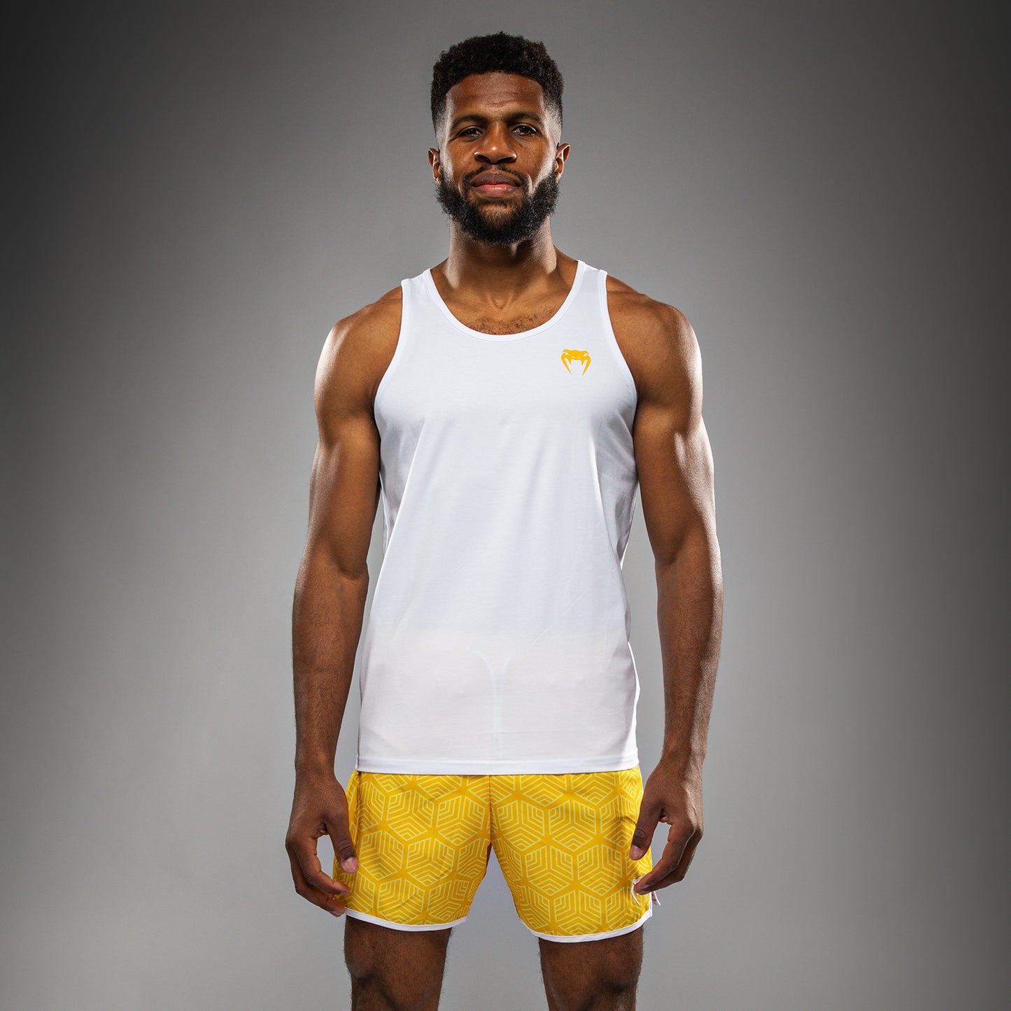 Venum Octane Tank Top - Wit/Vibrant Geel