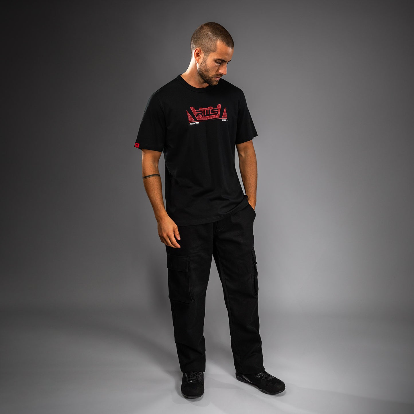 Venum x RWS 2.0 T-shirt – Zwart/Rood
