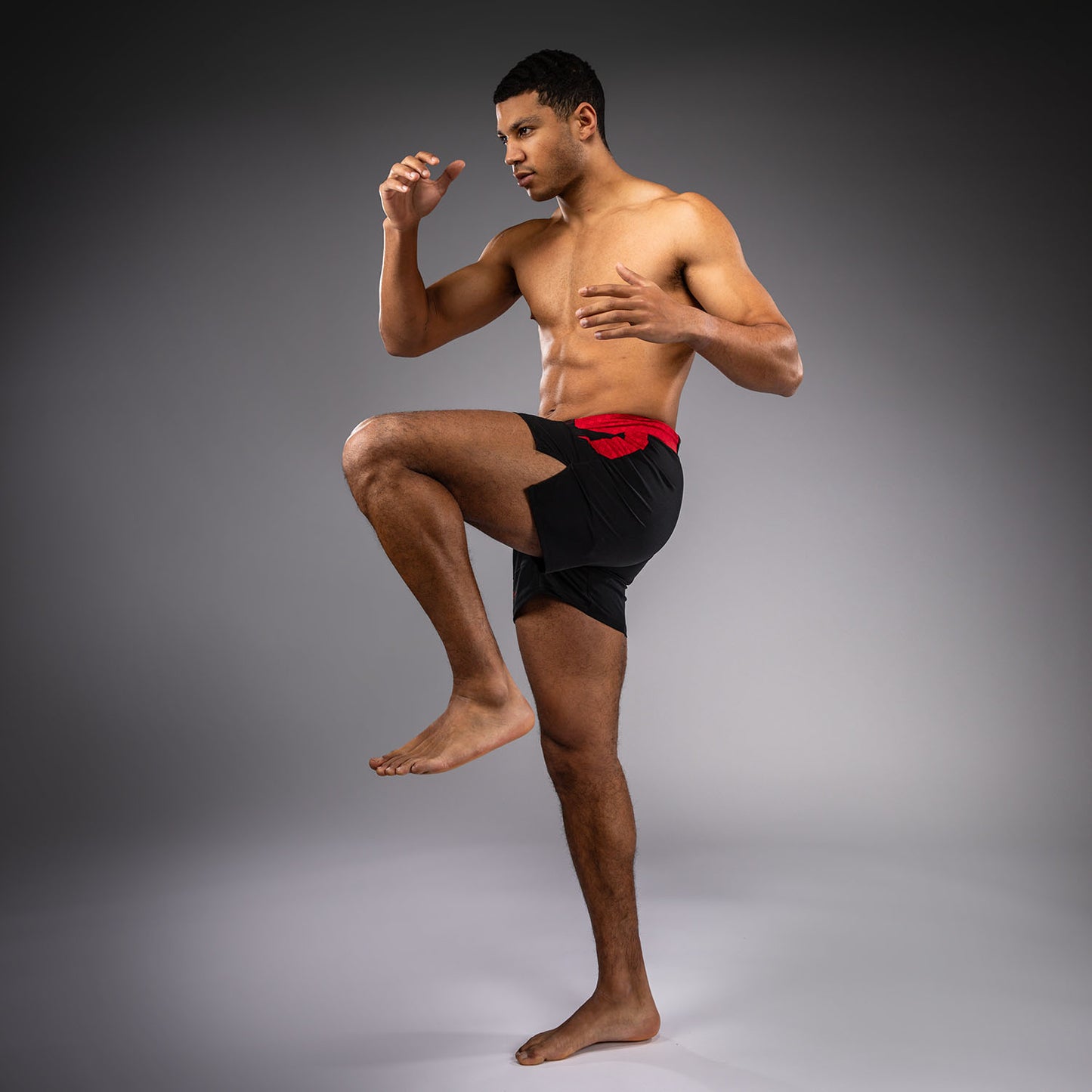 Venum x Roger Gracie Signature Fightshorts - Zwart/Rood