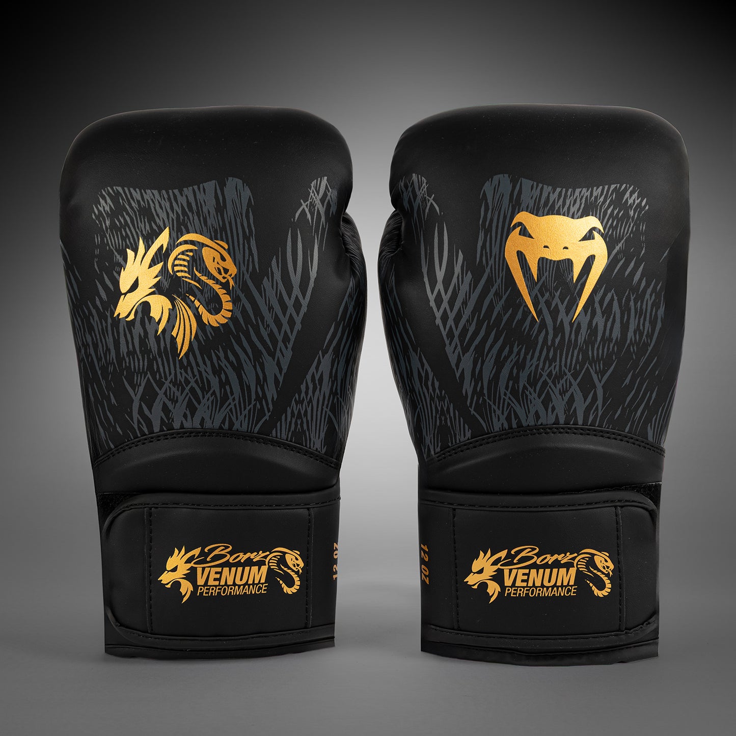 Venum x Chimaev Bokshandschoenen - Zwart/Grijs