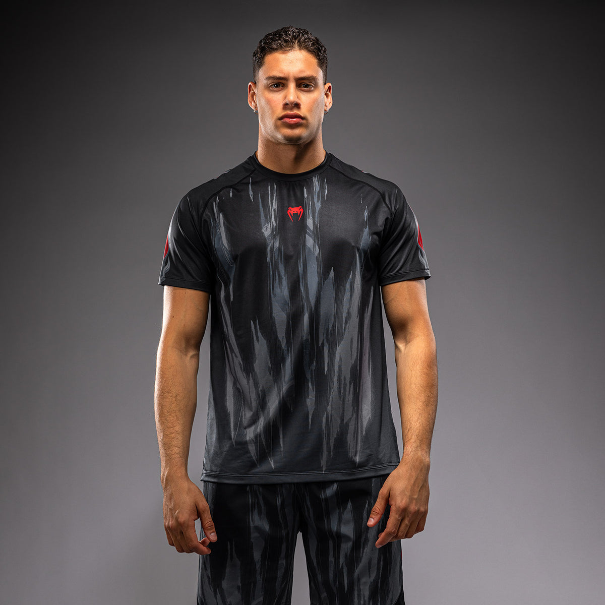 Venum Demon Dry Tech T-shirt - Zwart/Grijs