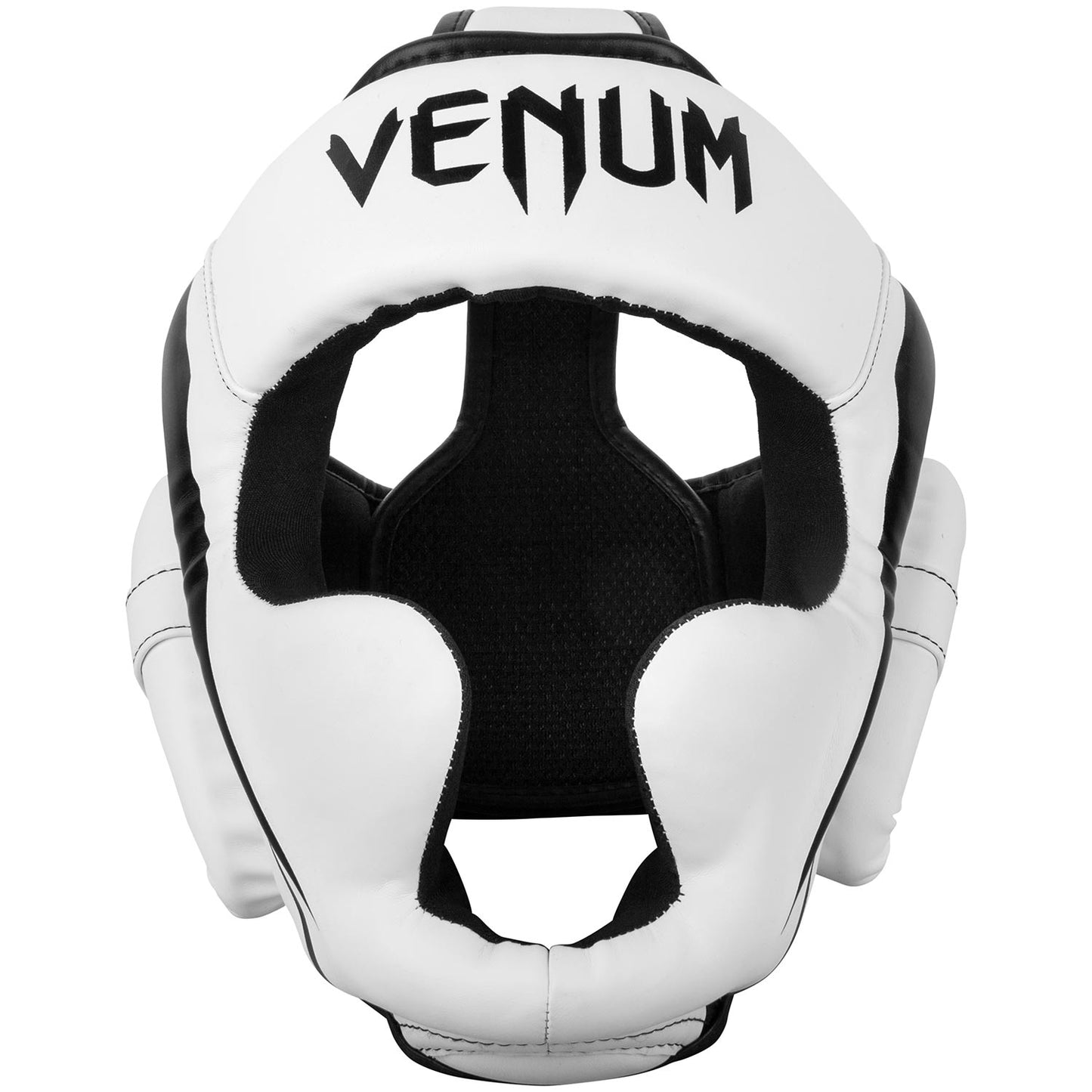 Venum Elite hoofdbeschermer – Wit/Zwart