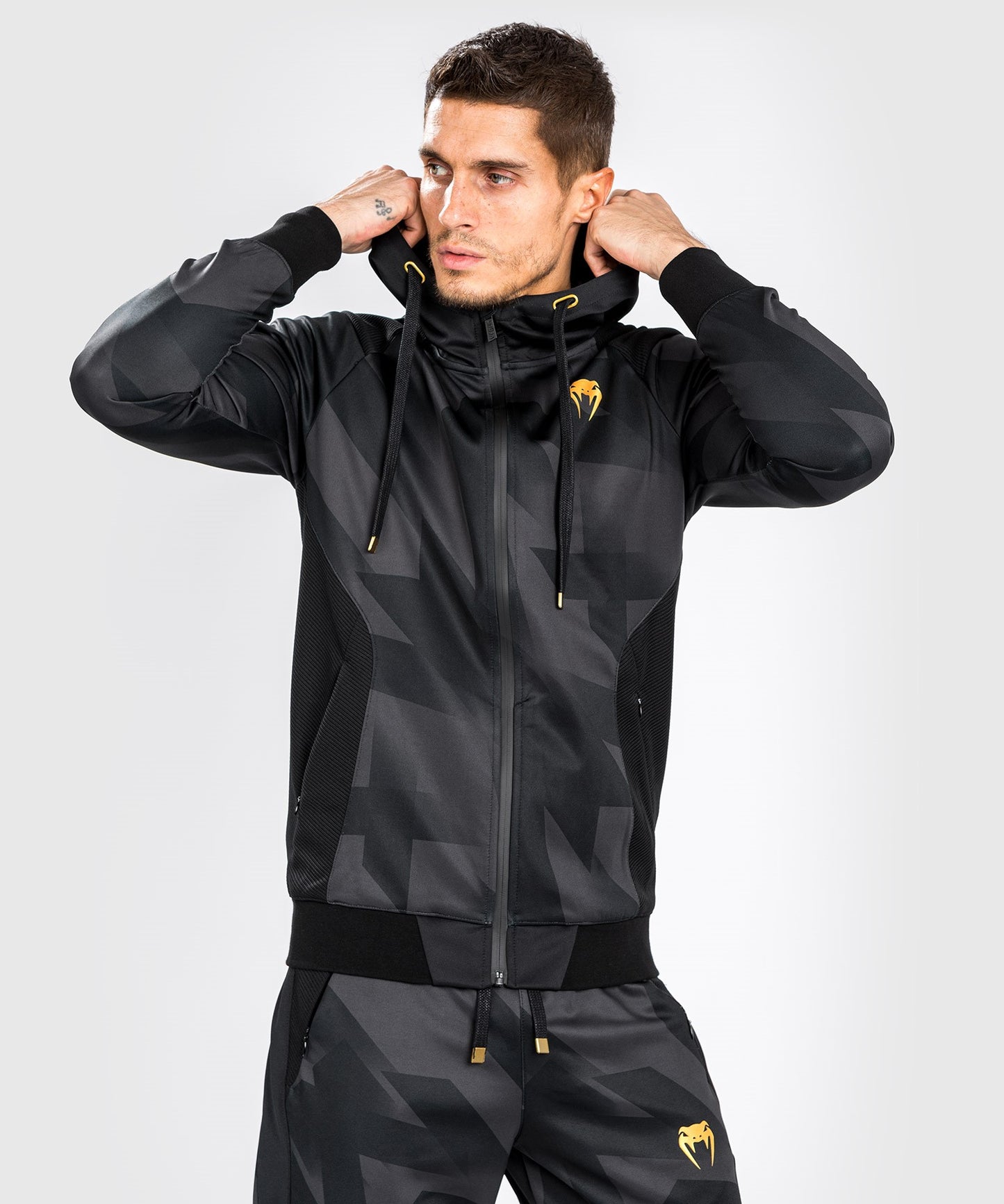 Venum Razor Hooded Sweatshirt - Zwart/Goud
