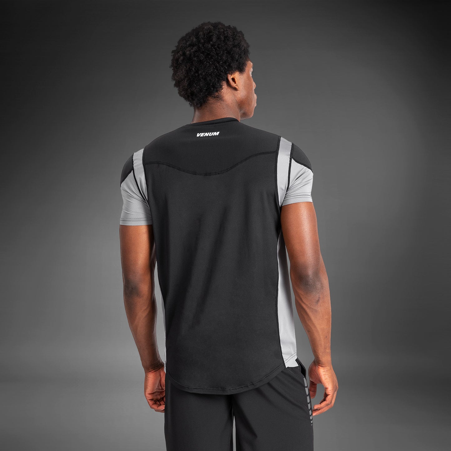 Venum Tempest Heren Dry-Tech T-Shirt - Zwart/Grijs