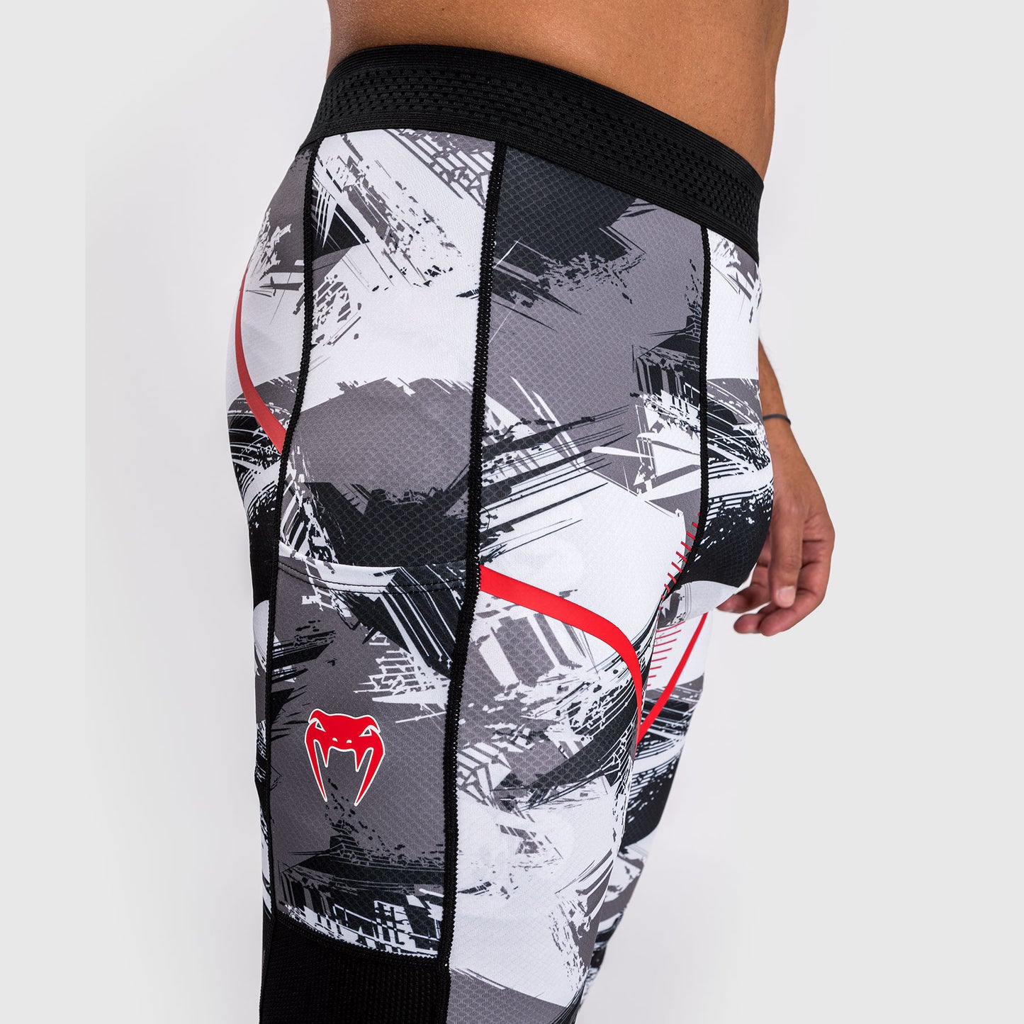 Venum Electron 3.0 Compressiebroek - Grijs/Rood
