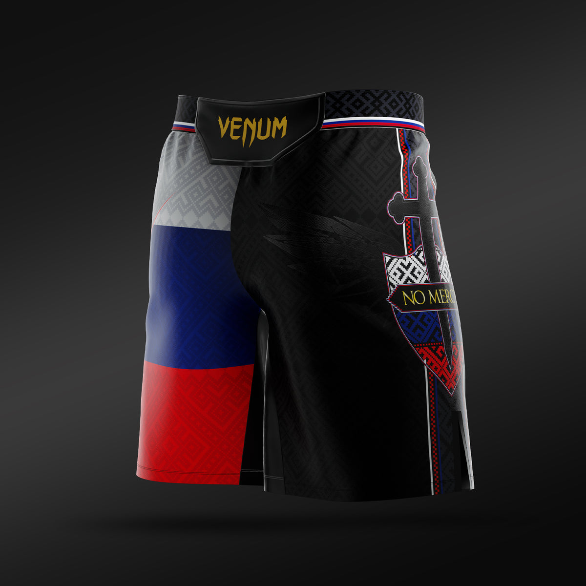 Venum UFC Unrivaled by Venum Petr Yan Long Fit Fightshort voor Heren – Zwart