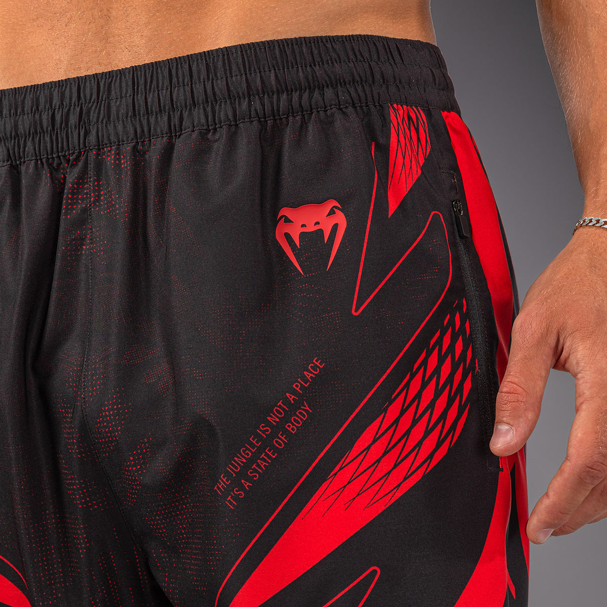 Venum Amazonia Reborn Trainingsshort - Zwart/Rood