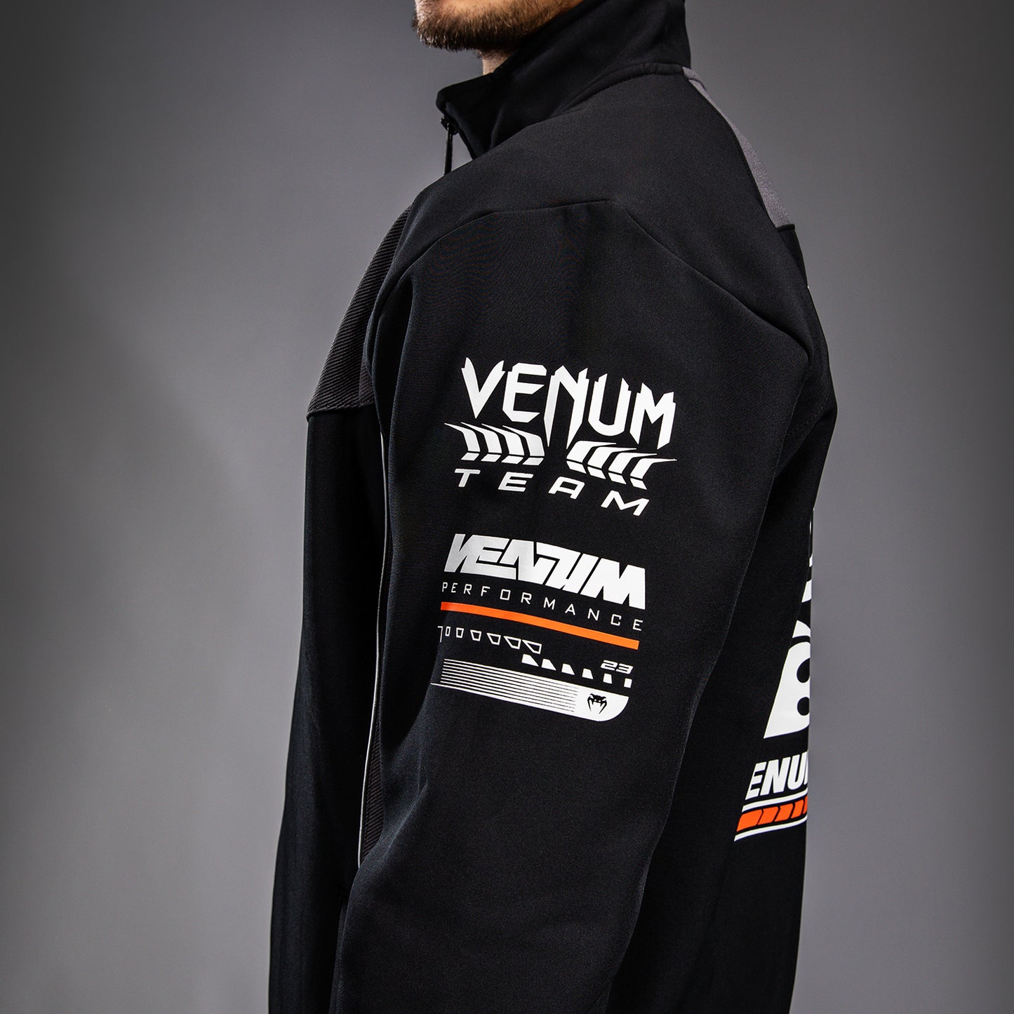 Venum Motorsport Softshell Jacket - Diep Zwart