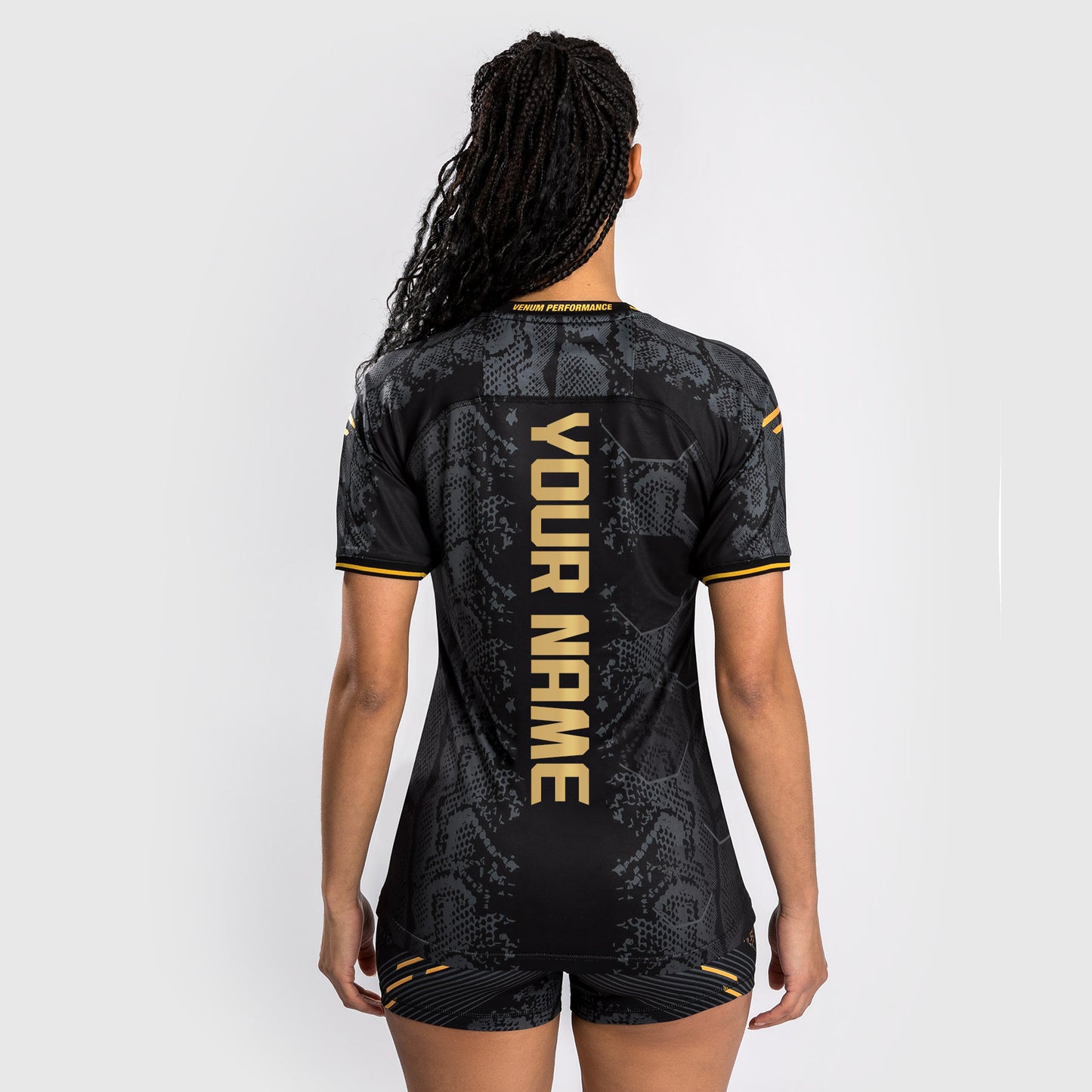 UFC Adrenaline by Venum Gepersonaliseerde Authentic Fight Night Vrouwen Walkout Jersey - Kampioen