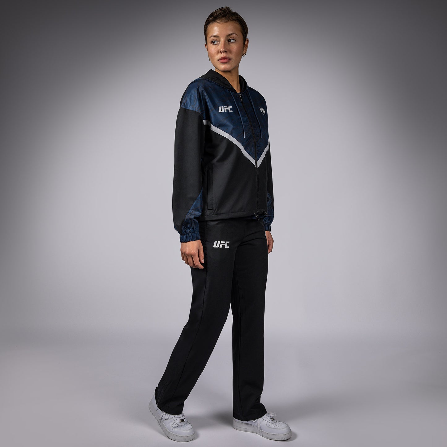 UFC Fusion by Venum Fight Week Zip-Hoodie voor Dames - Oceaanblauw