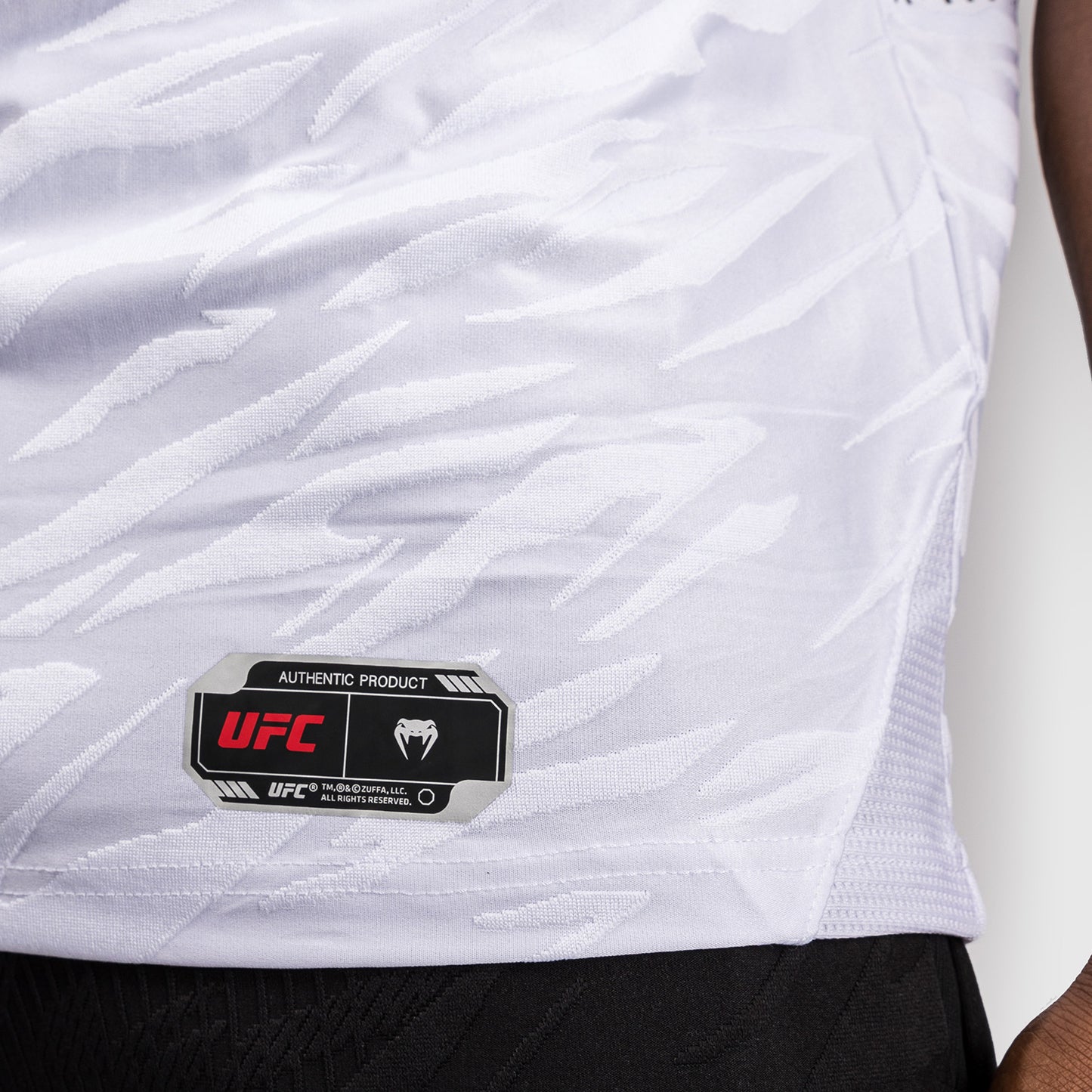 UFC Fusion by Venum Personalized Authentic Fight Night Exit T-shirt voor Heren - Wit