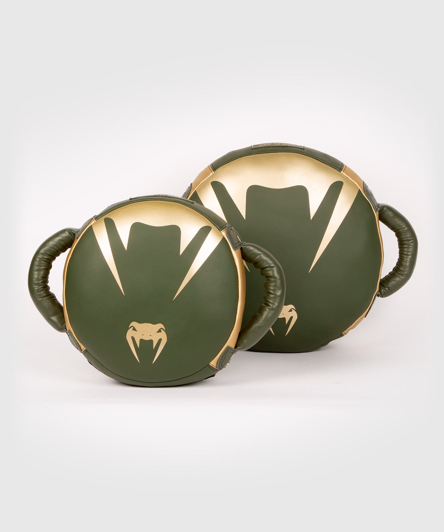 Venum Pro Boksen Rond Stootschild - Khaki/Goud