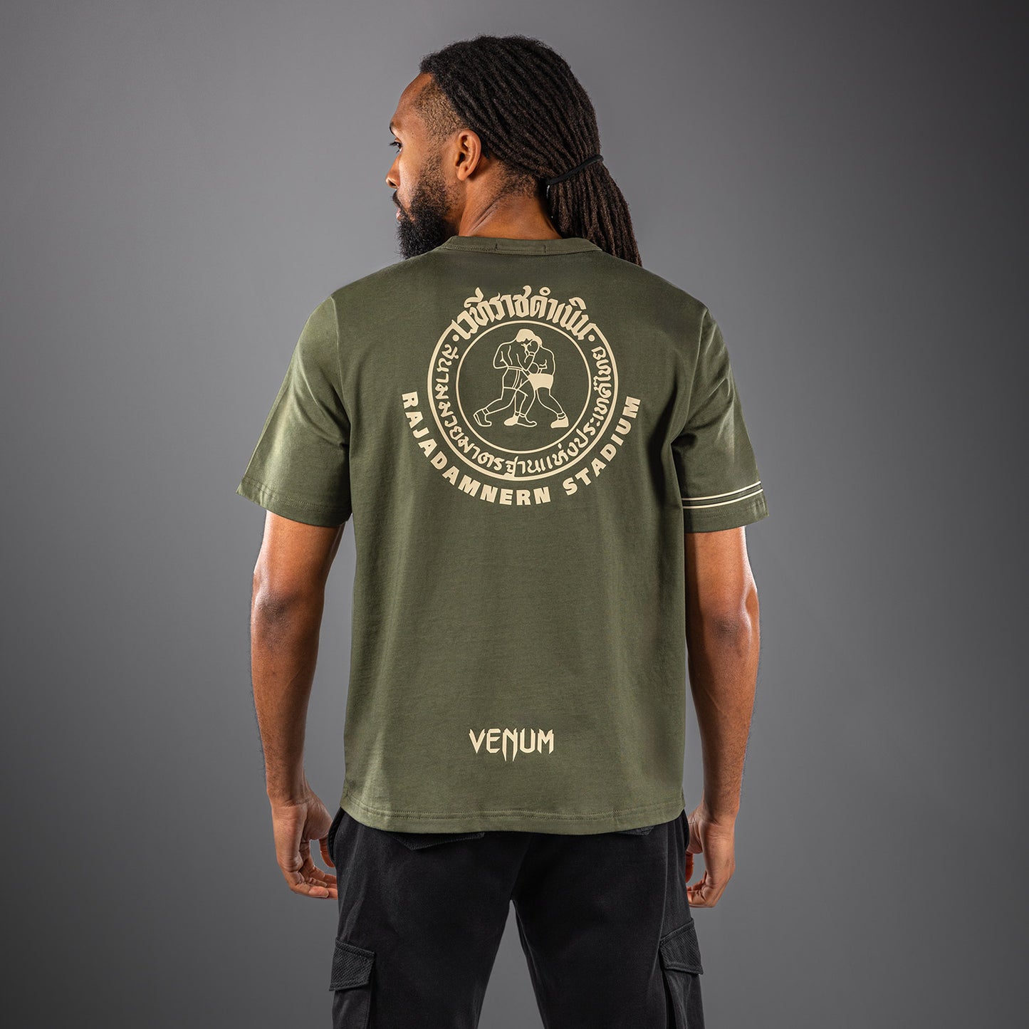 Venum x Rajadamnern T-shirt - Militair Groen