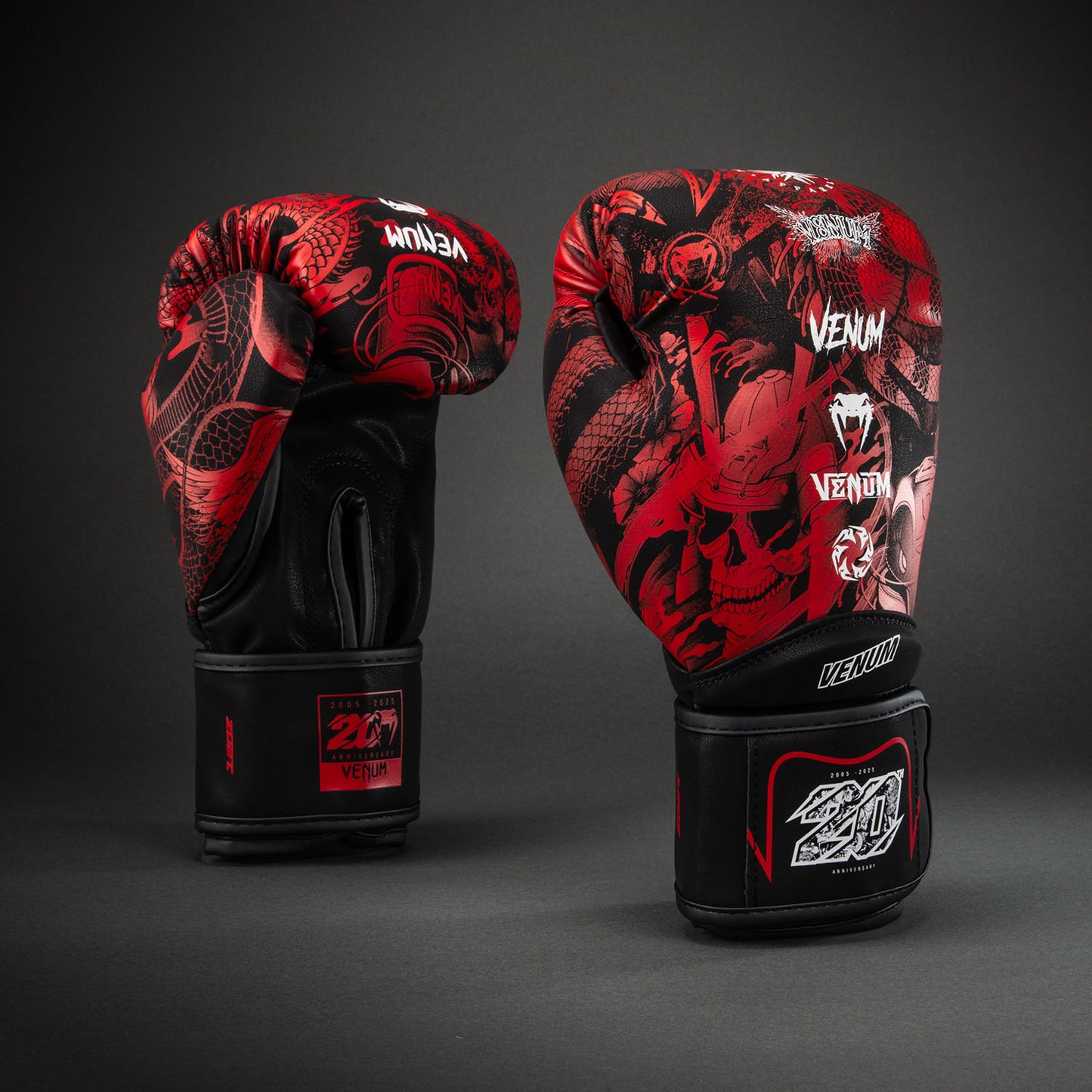 Venum 20th Anniversary Bokshandschoenen - Zwart/Rood