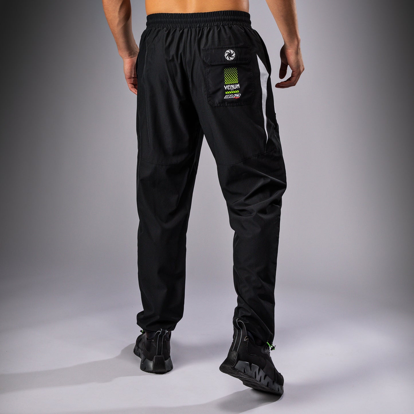 Venum x Bud Racing Heren Joggers - Zwart/Wit/Limoengroen