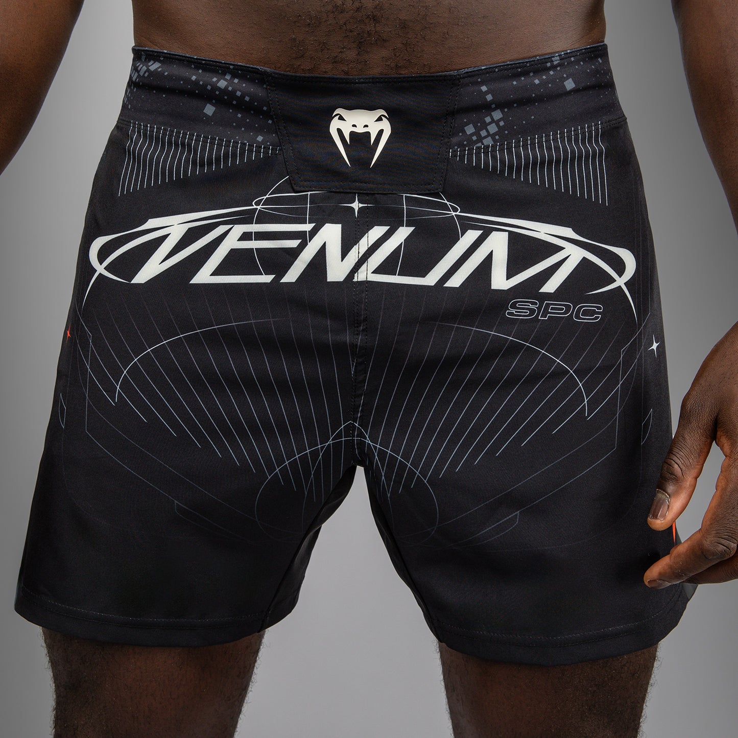 Venum Eclipse Fight Shorts – Zwart/Ivoor
