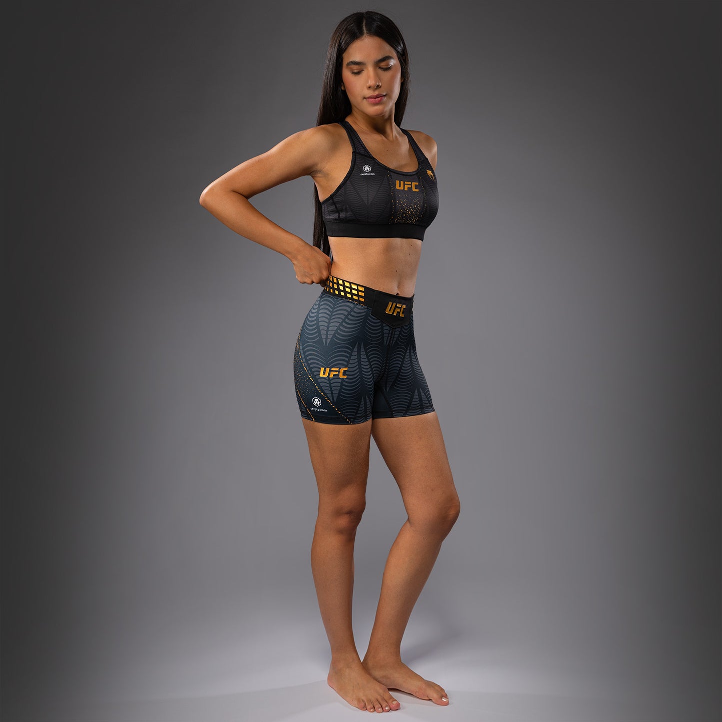 UFC Zenith by Venum Authentic Fight Night Short Fit Vale Tudo Short Dames - Champion