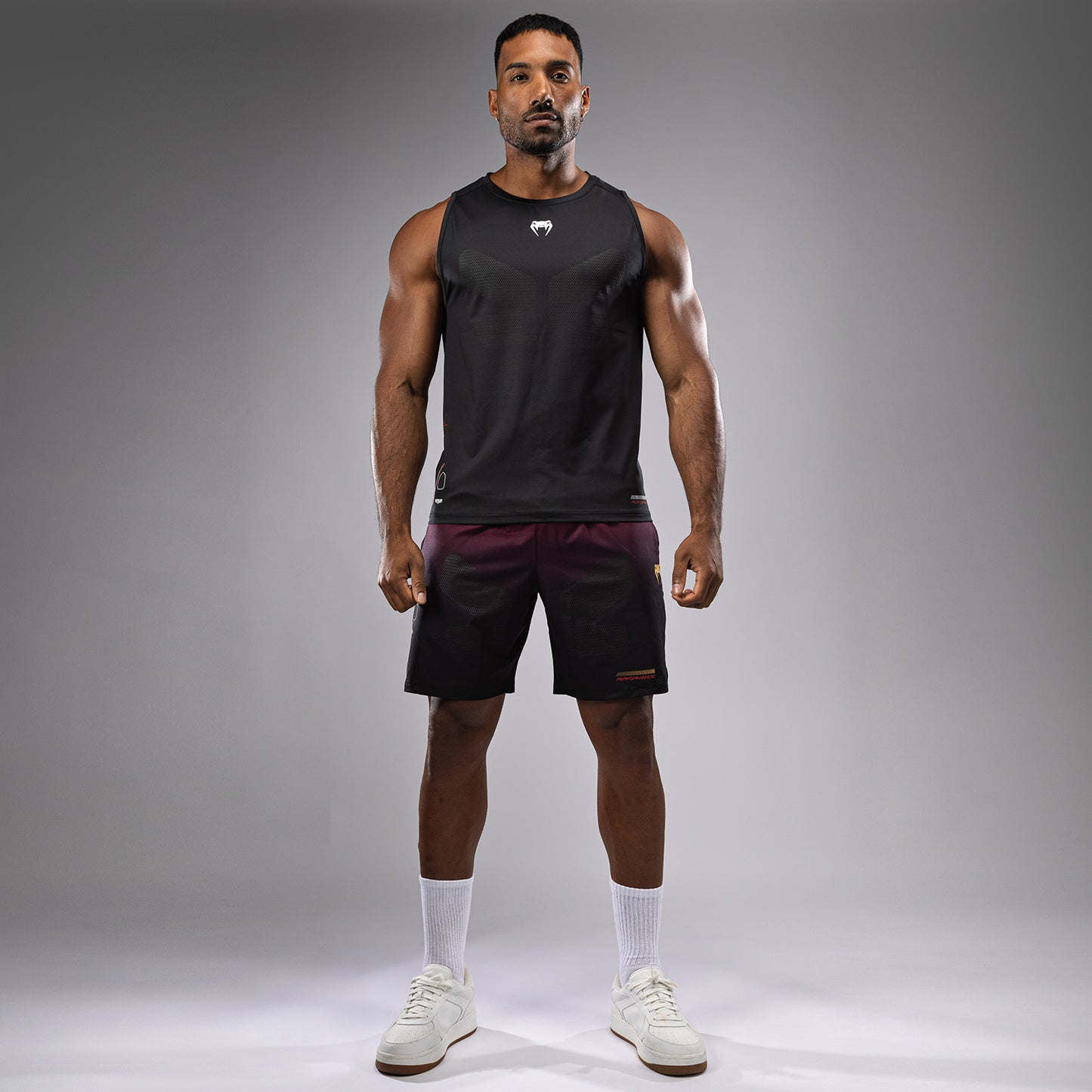 Venum Tactical XT  Heren Dry Tech Tank Top - Zwart/Vuurrood