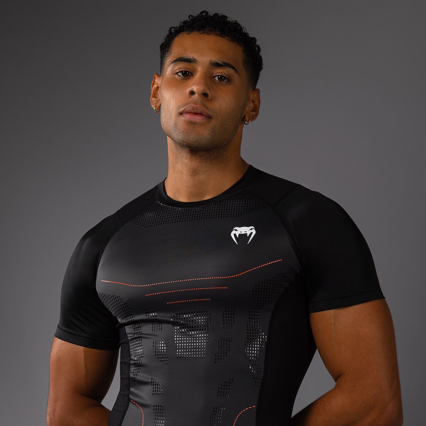 Venum Technical 3.0 Korte Mouwen Rashguard - Grafiet