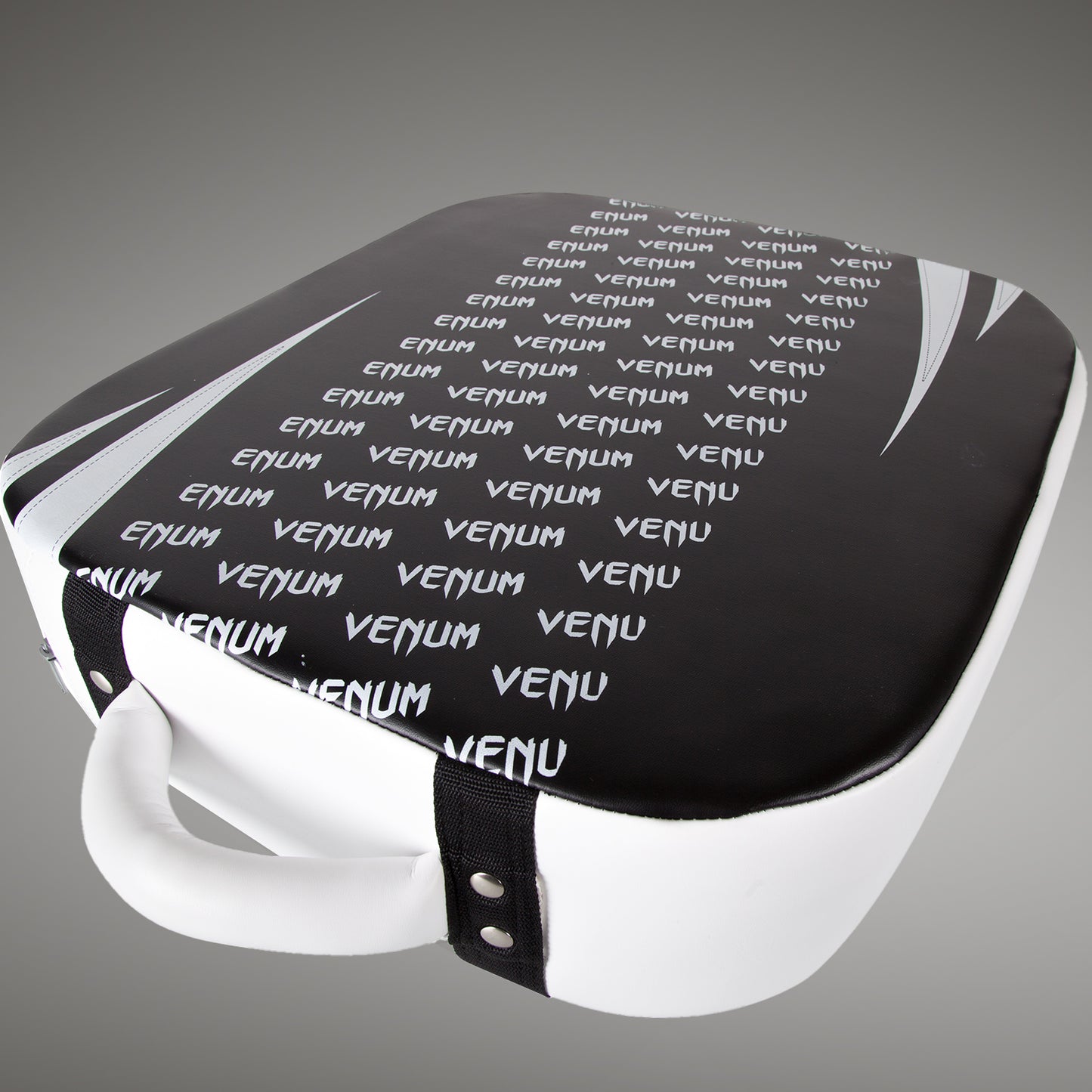 Venum Absolute Square Kick Shield - skintex-leer - zwart/ice